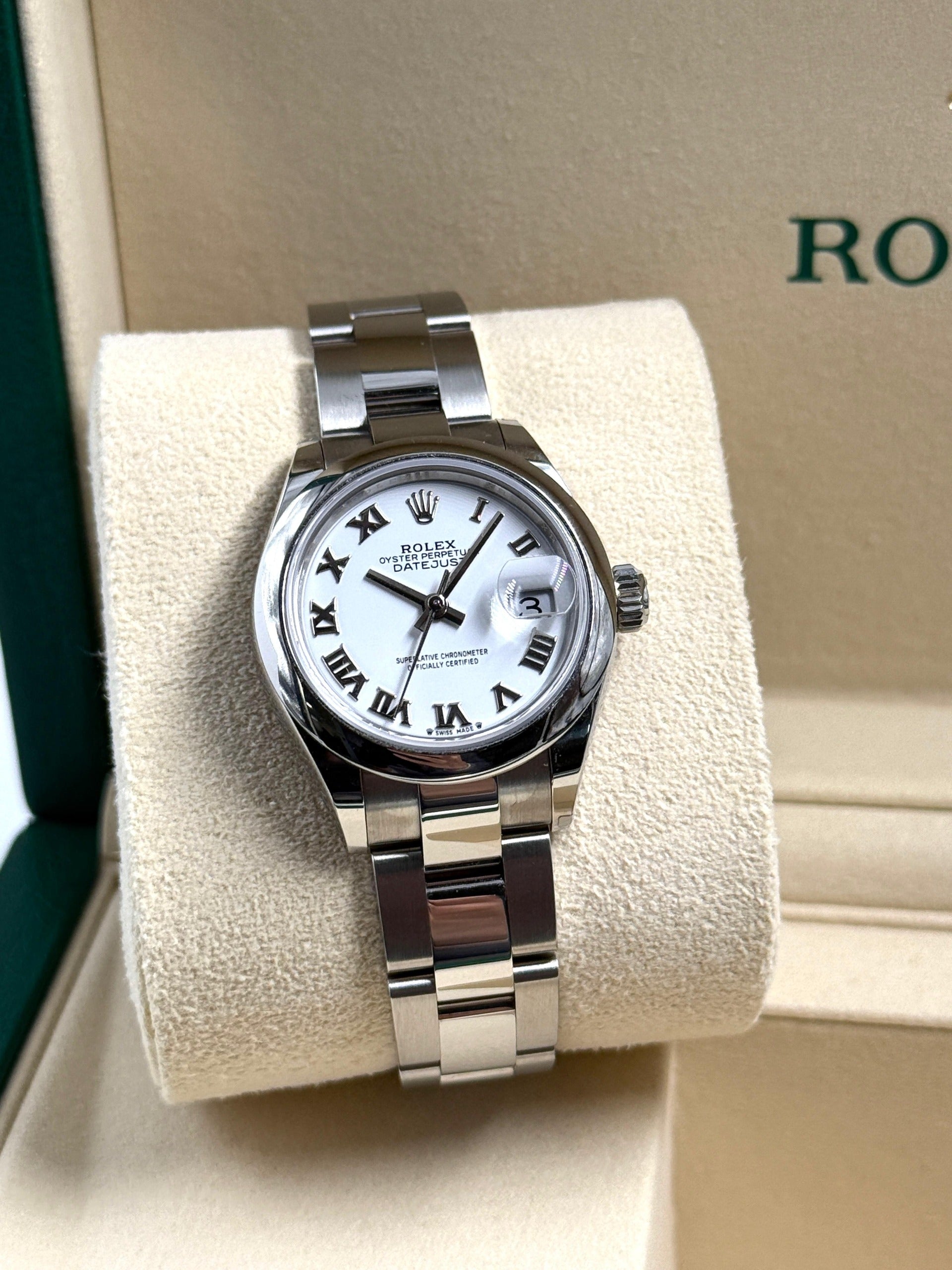 Rolex Lady-Datejust 279160 WHITE ROMAN OYS