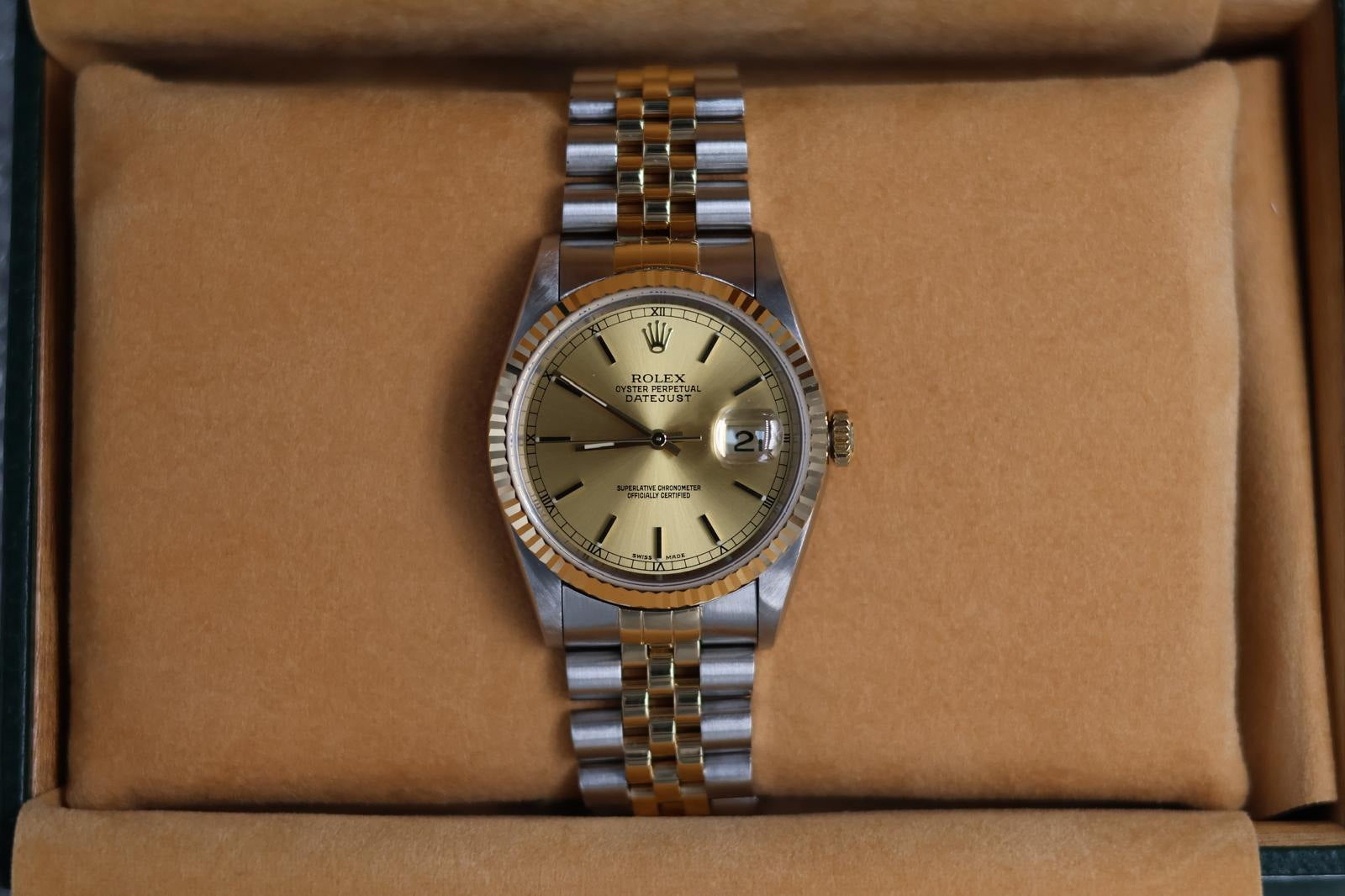 Datejust 36 16233 Champ