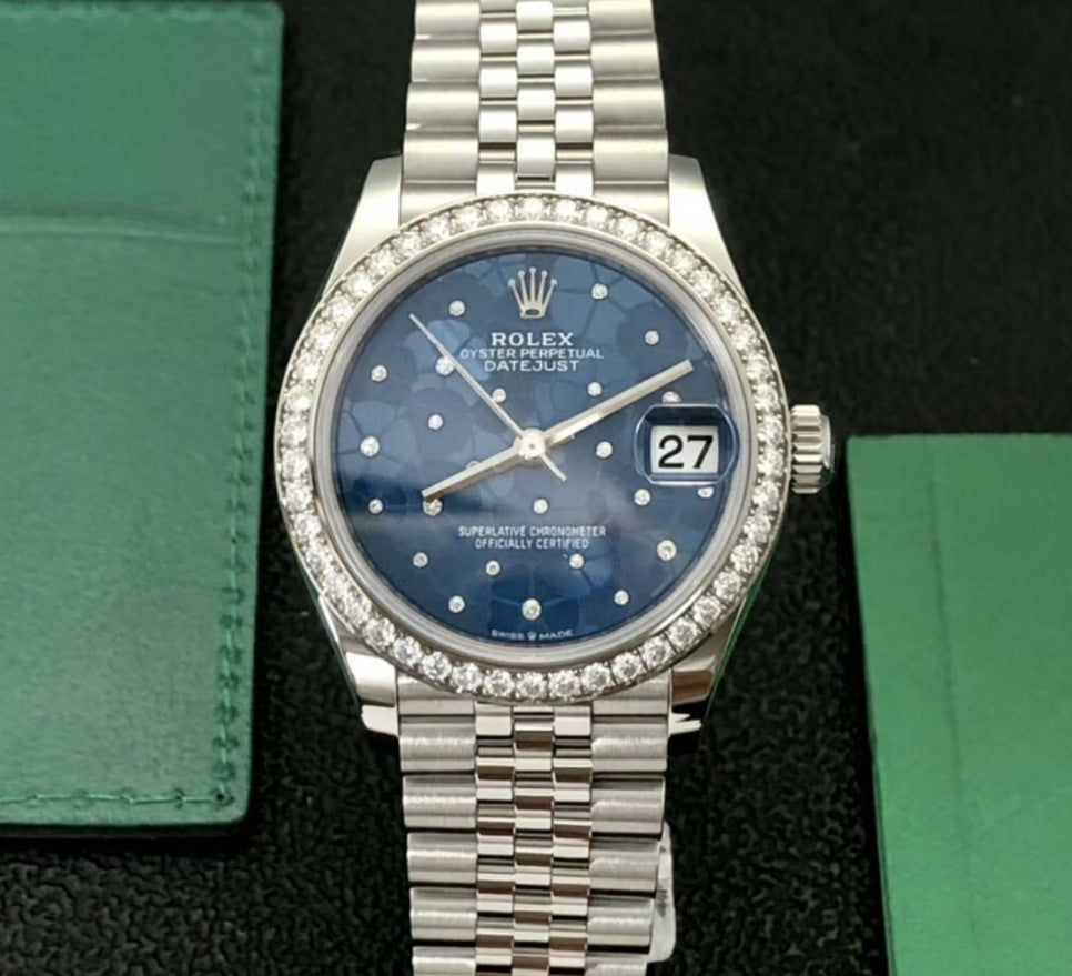 Rolex Datejust 31 278384RBR Blue Flower Jubilee 2025