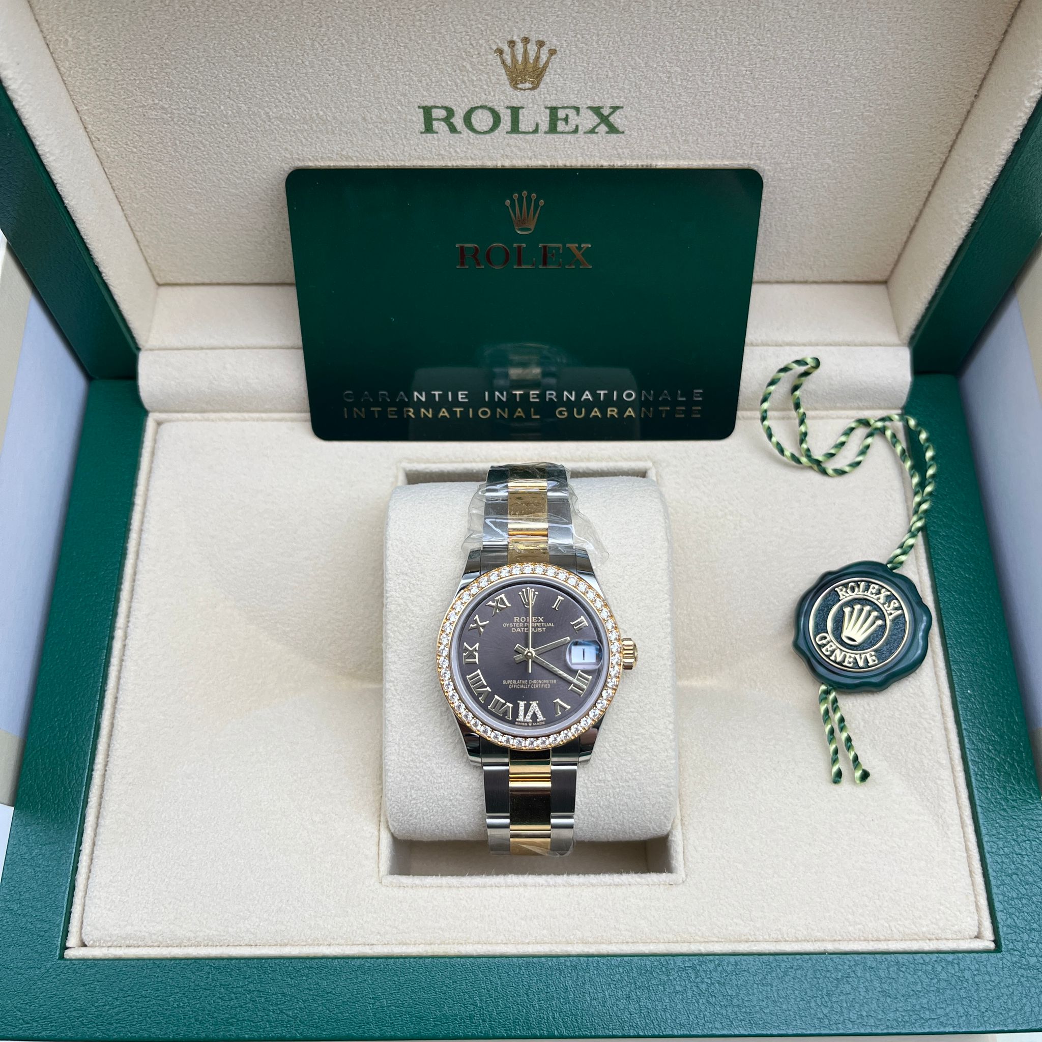 Rolex Datejust 31 278383RBR Grey VI Roman Oyster 2025