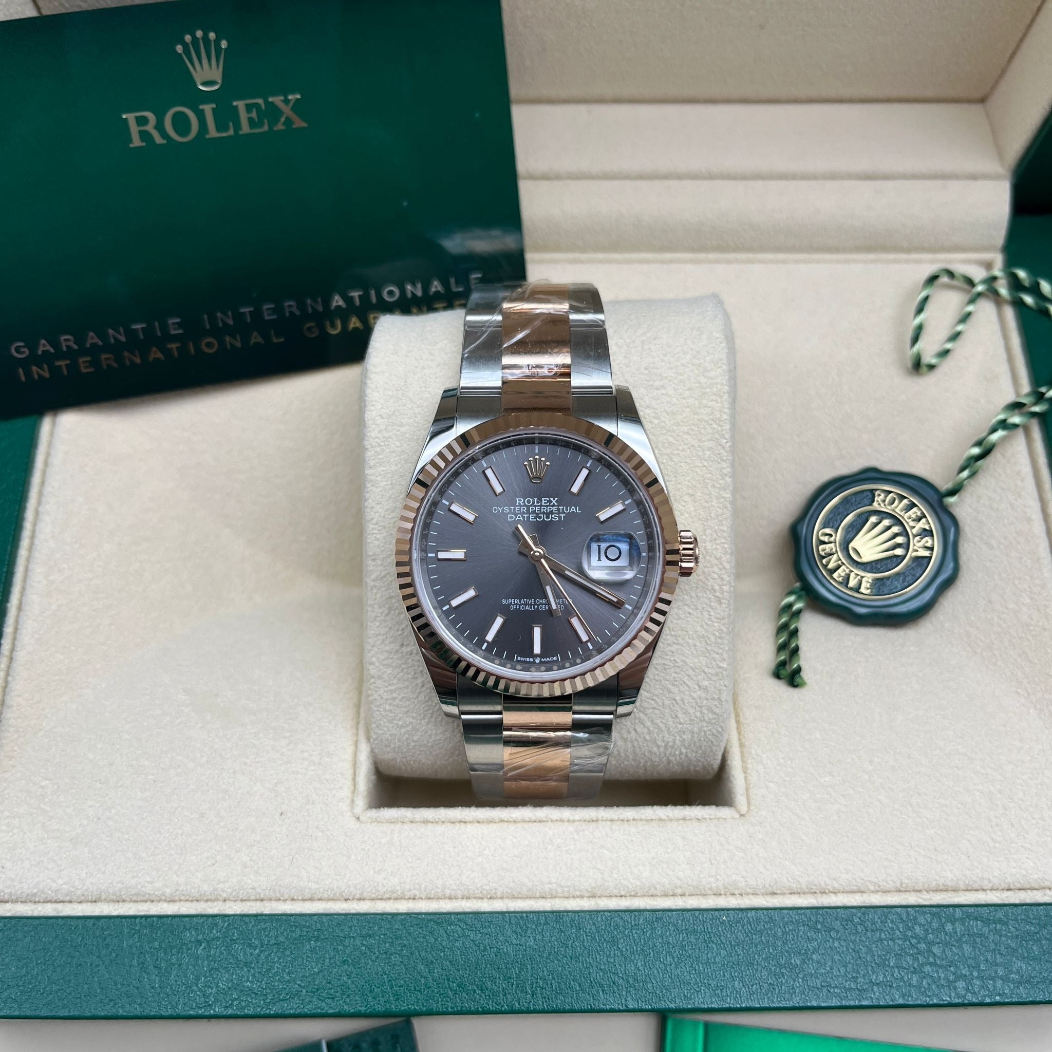 Rolex Datejust 36 126231 Grey Index Oyster 2024