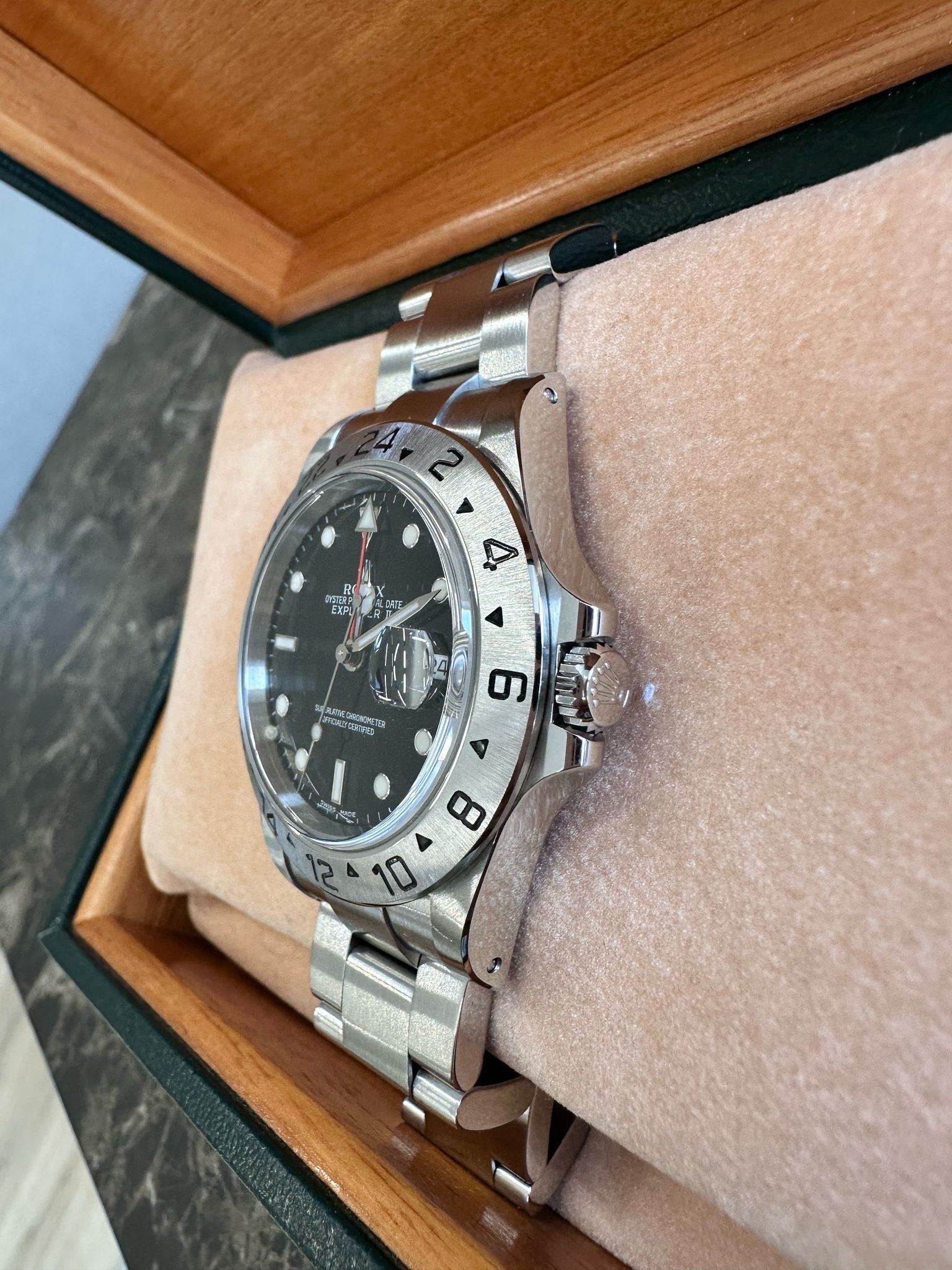 Rolex Explorer II 16570 Black 1993