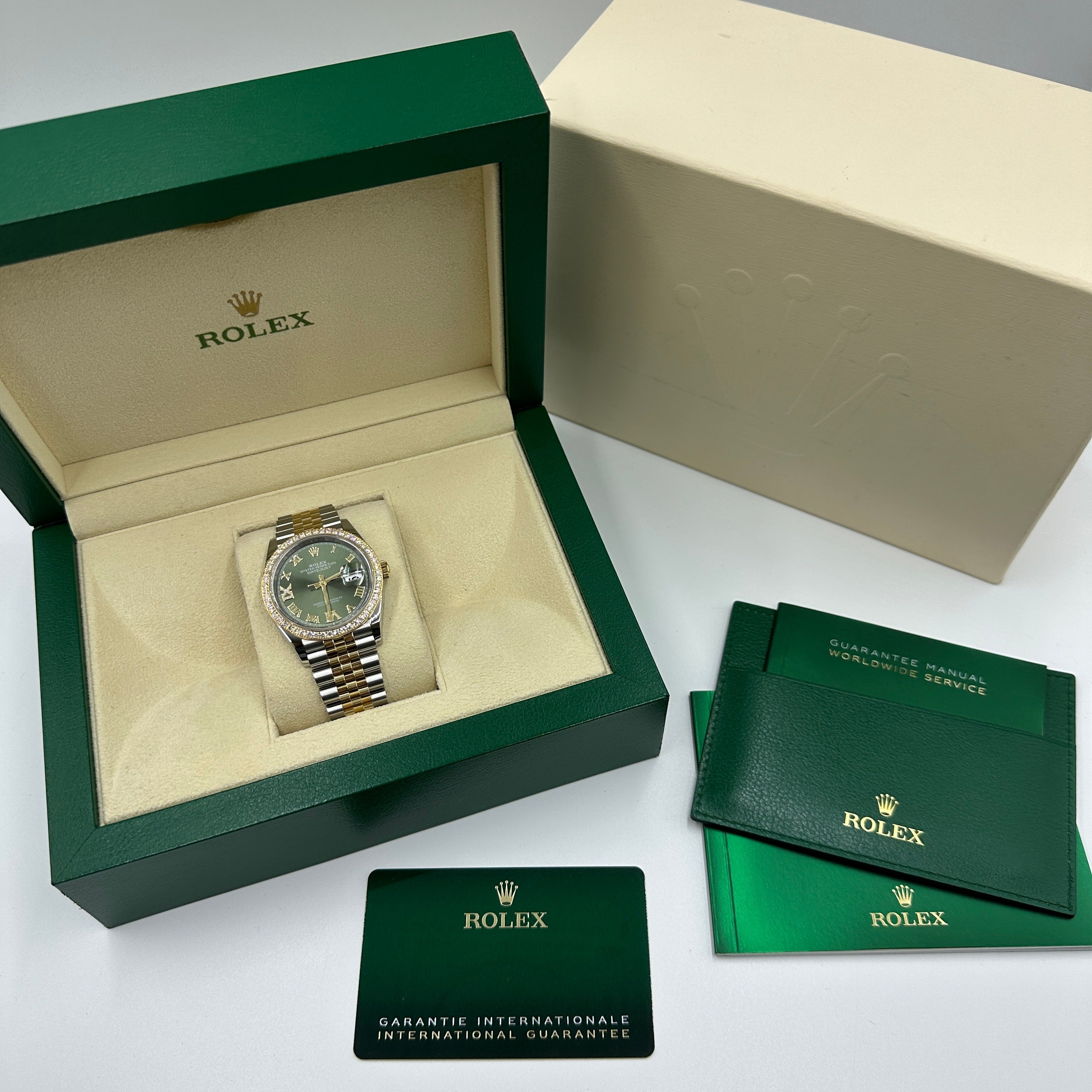 Rolex Datejust 36 126283RBR Green VIIX Jubilee 2024