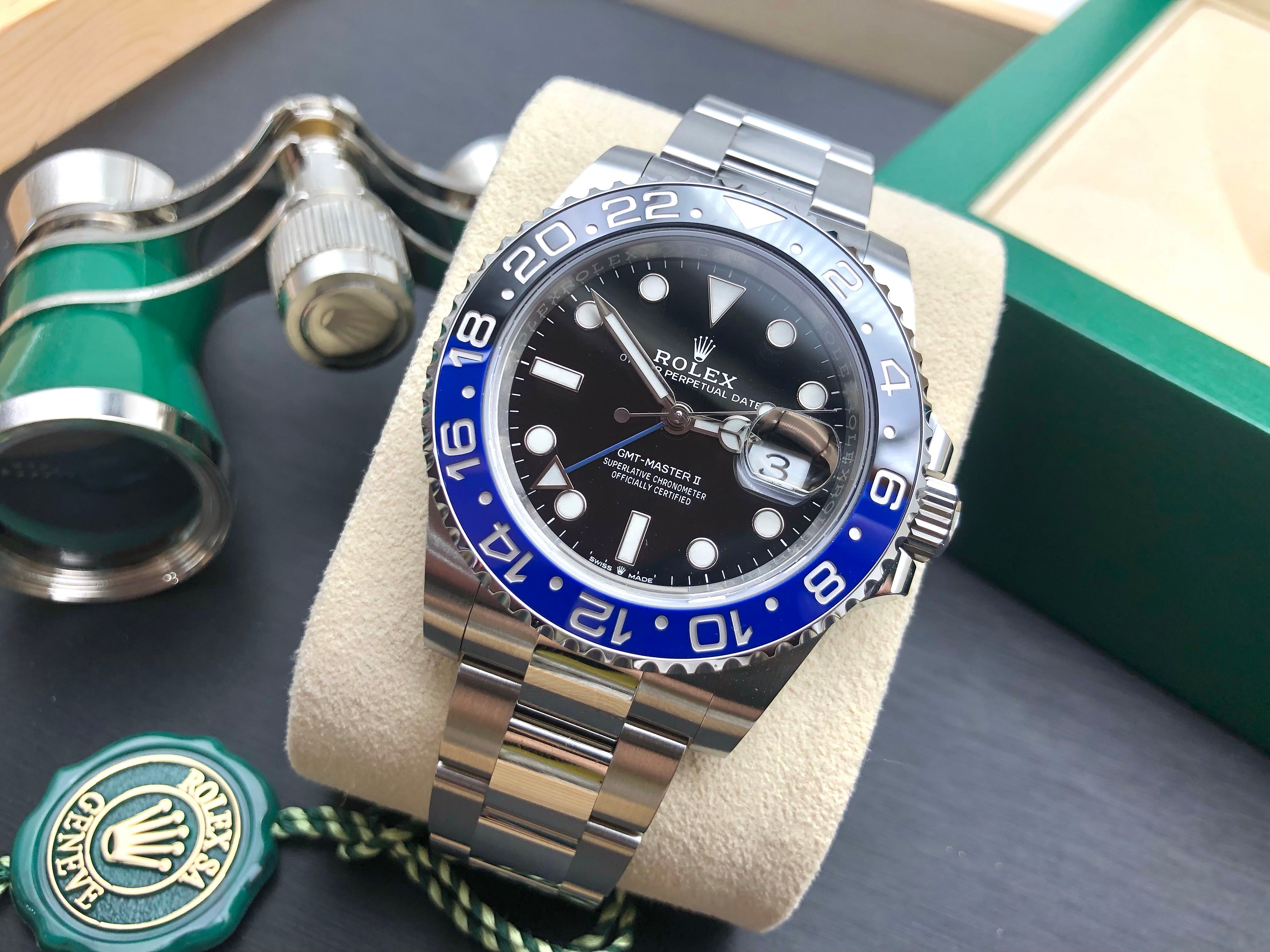 Rolex GMT-Master II 40mm 126710Blnr Oyster 2023