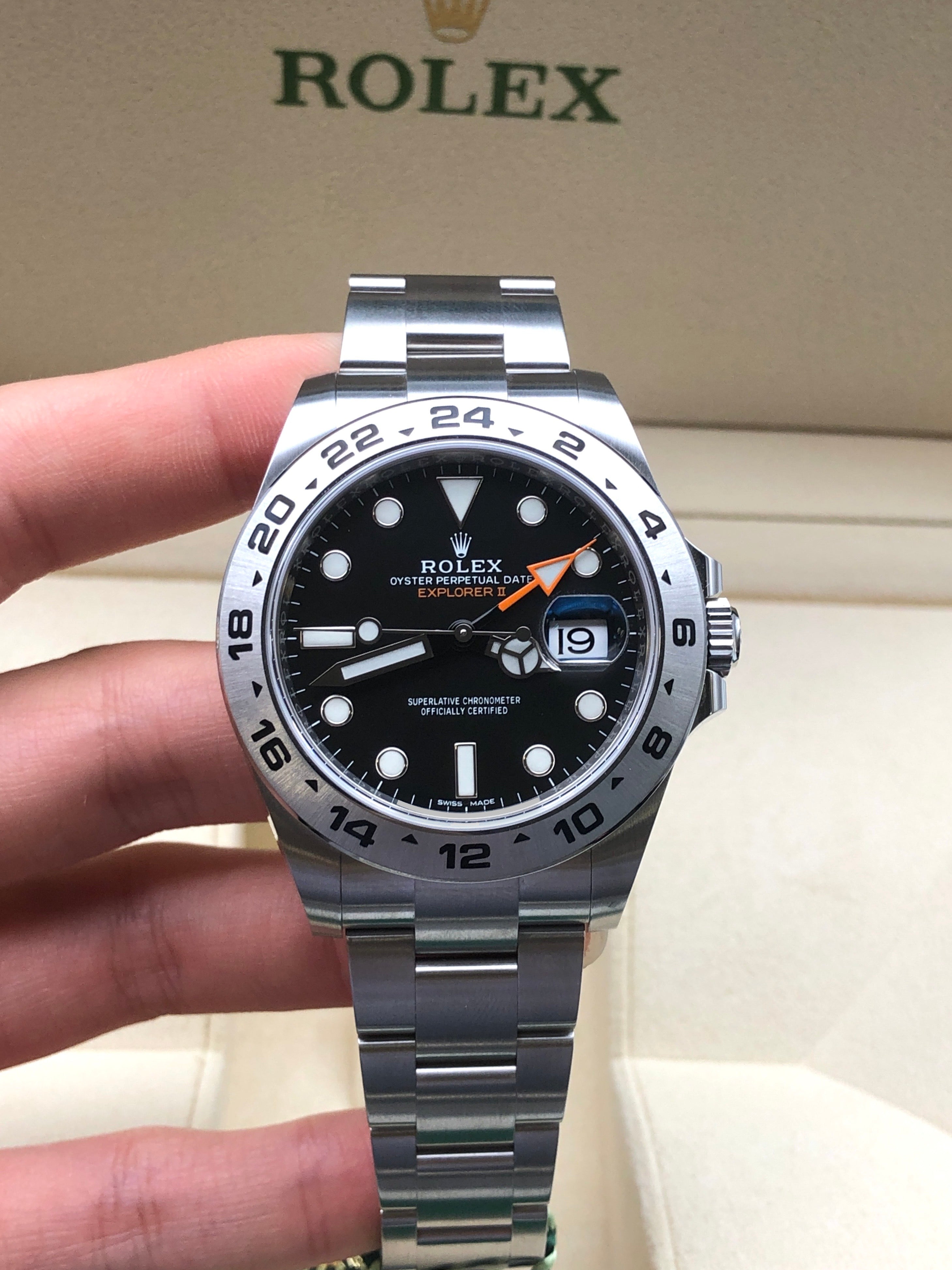 Rolex Explorer II 42mm 216570 Black 2020