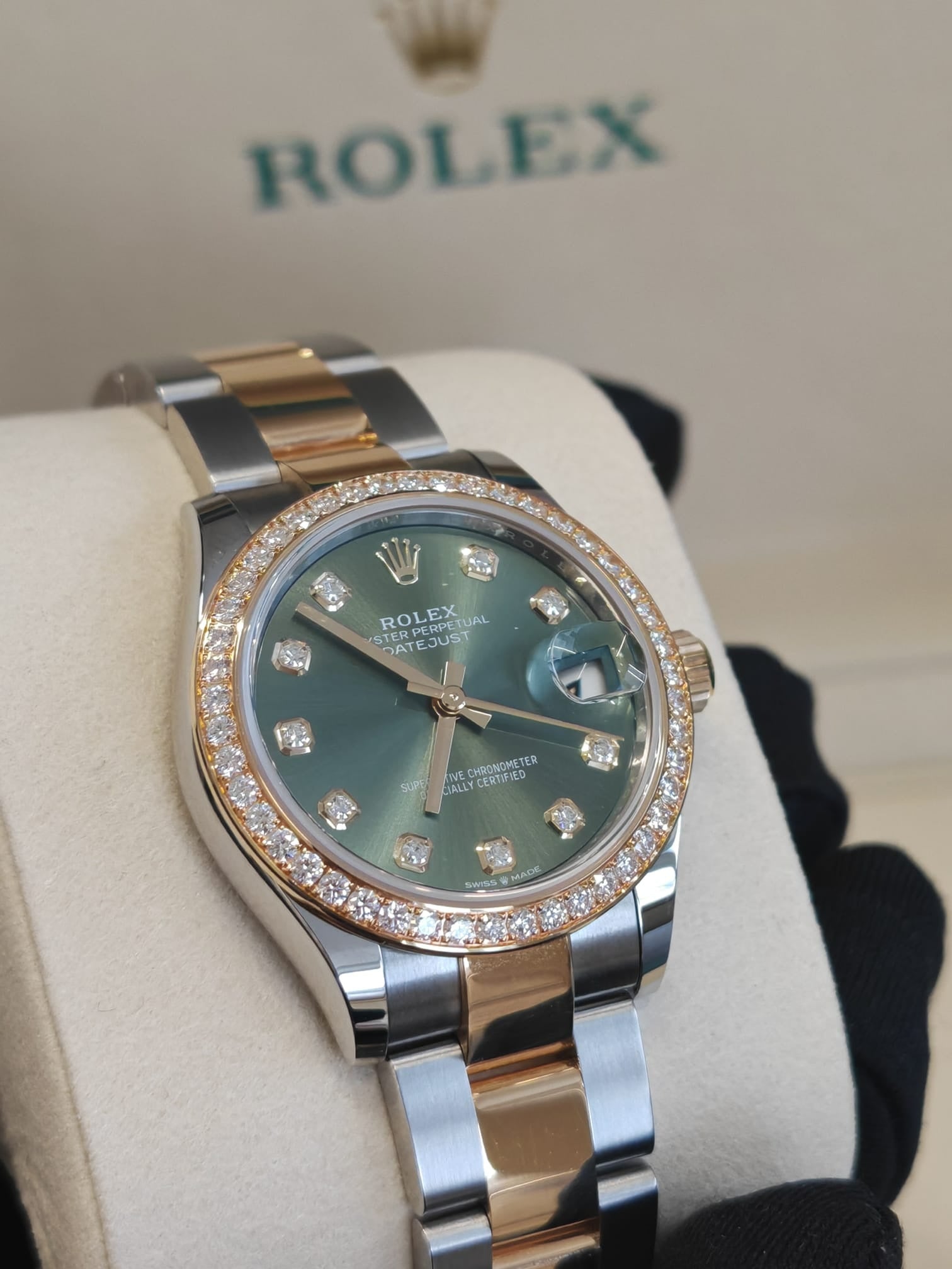 Rolex Datejust 31 278383RBR G GREEN Oyster 2026
