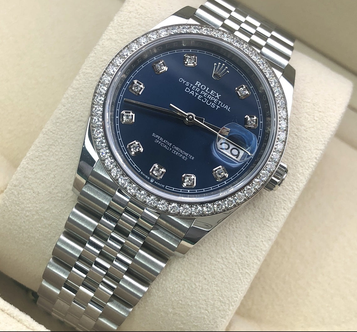 Rolex Datejust 36 126284RBR G Blue Jubilee 2025
