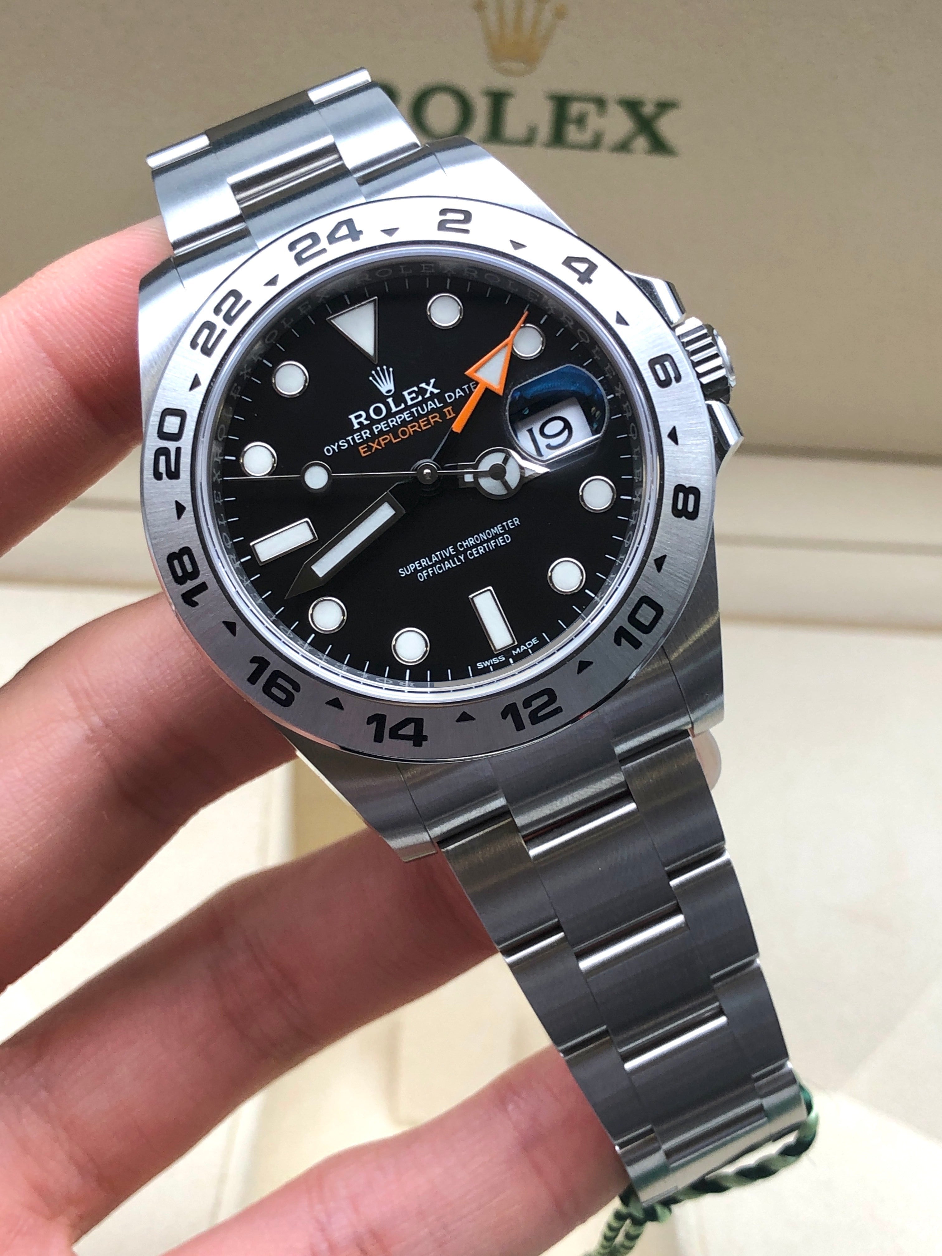 Rolex Explorer II 42mm 216570 Black 2020
