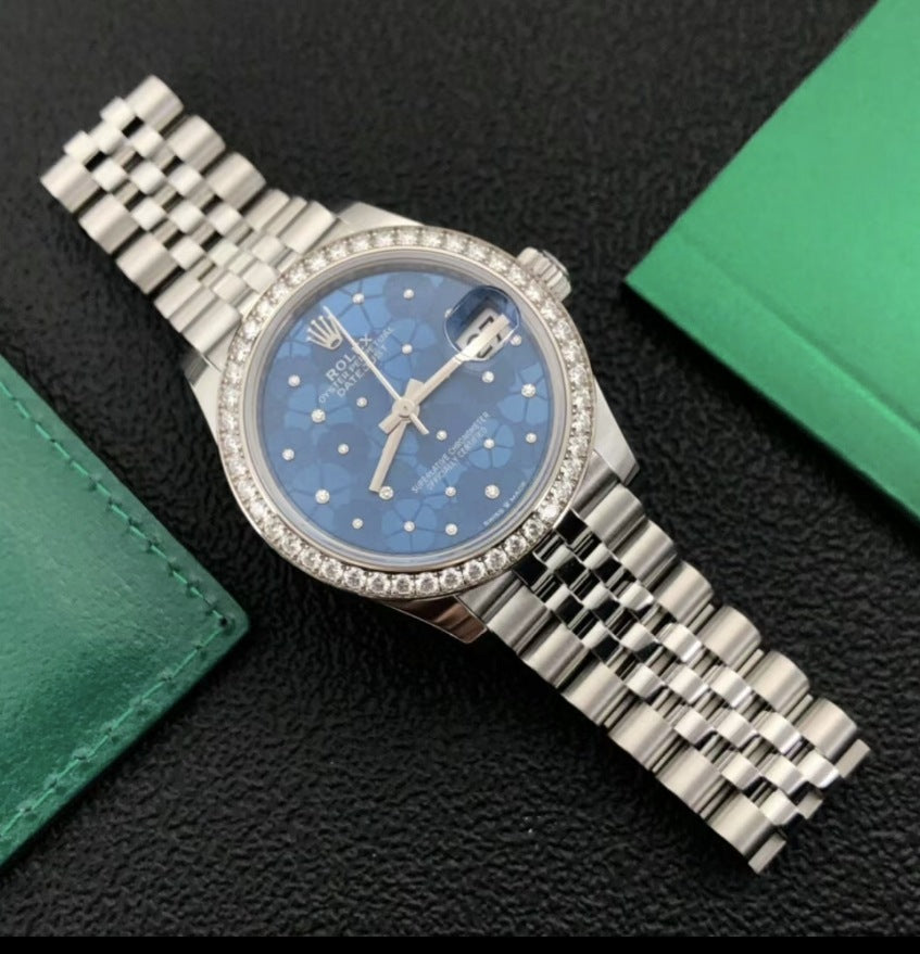 Rolex Datejust 31 278384RBR Blue Flower Jubilee 2025
