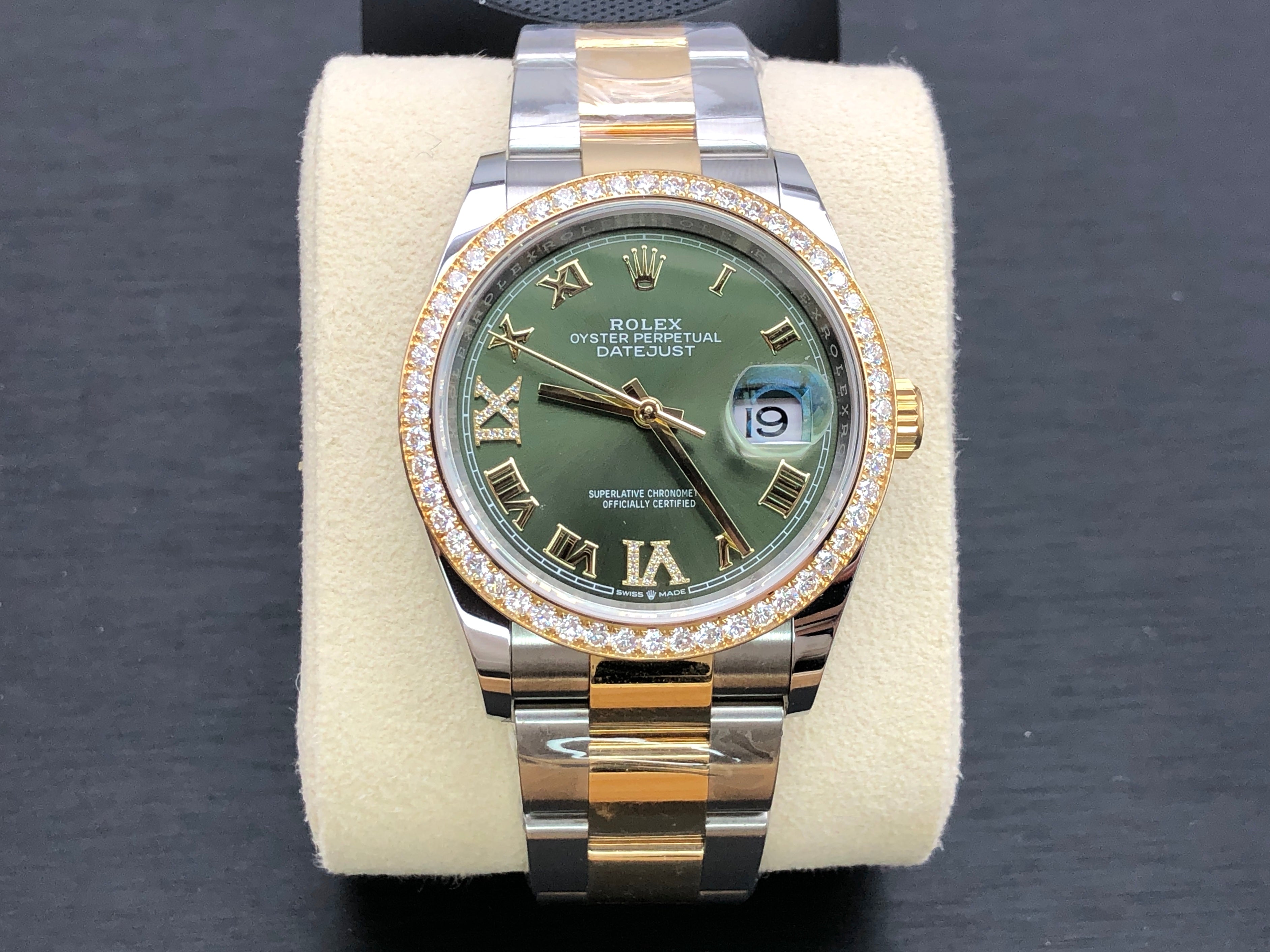Rolex Datejust 36 126283RBR Green VIIX Oyster 2024
