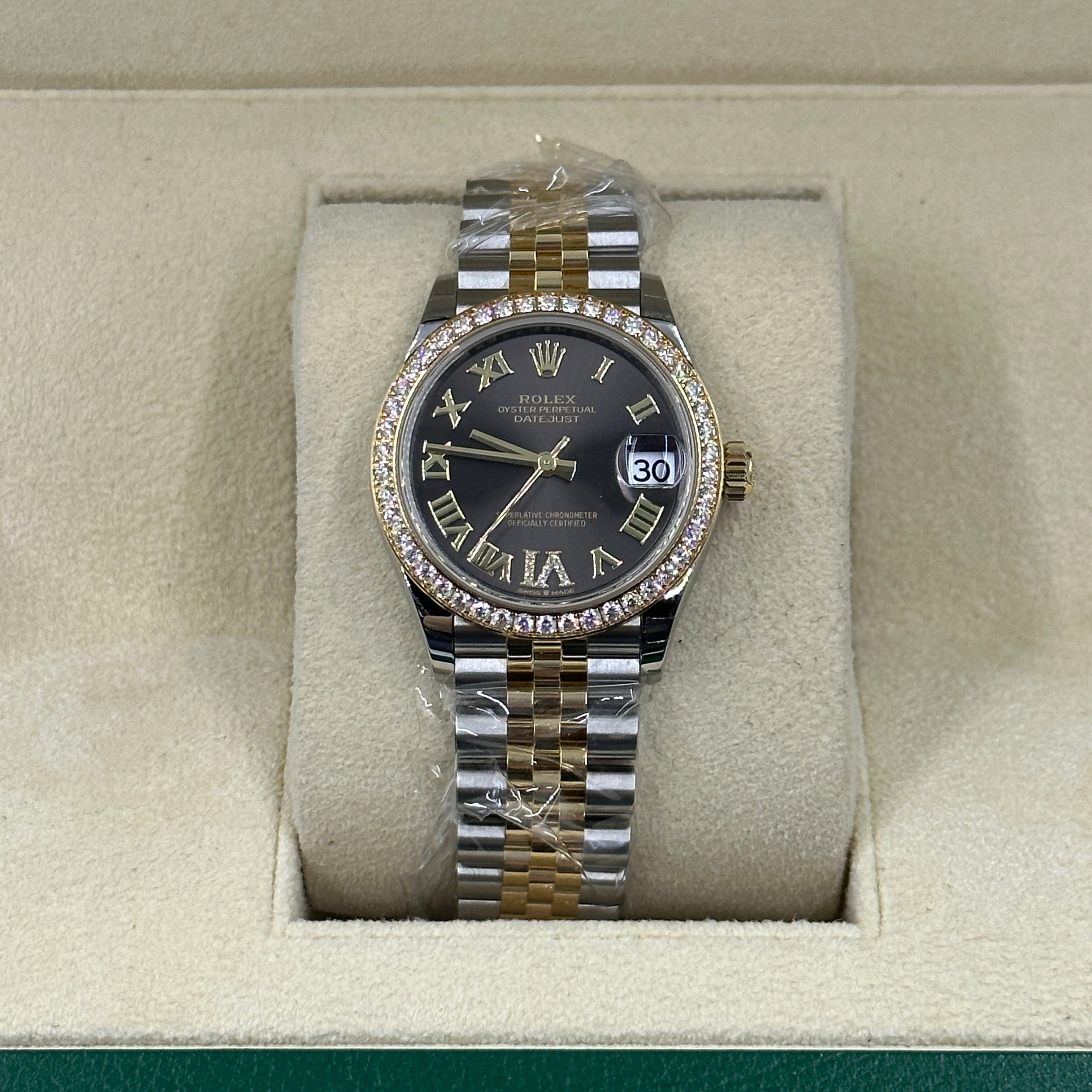 Rolex Datejust 31 278383RBR Grey VI Roman Jubilee 2025