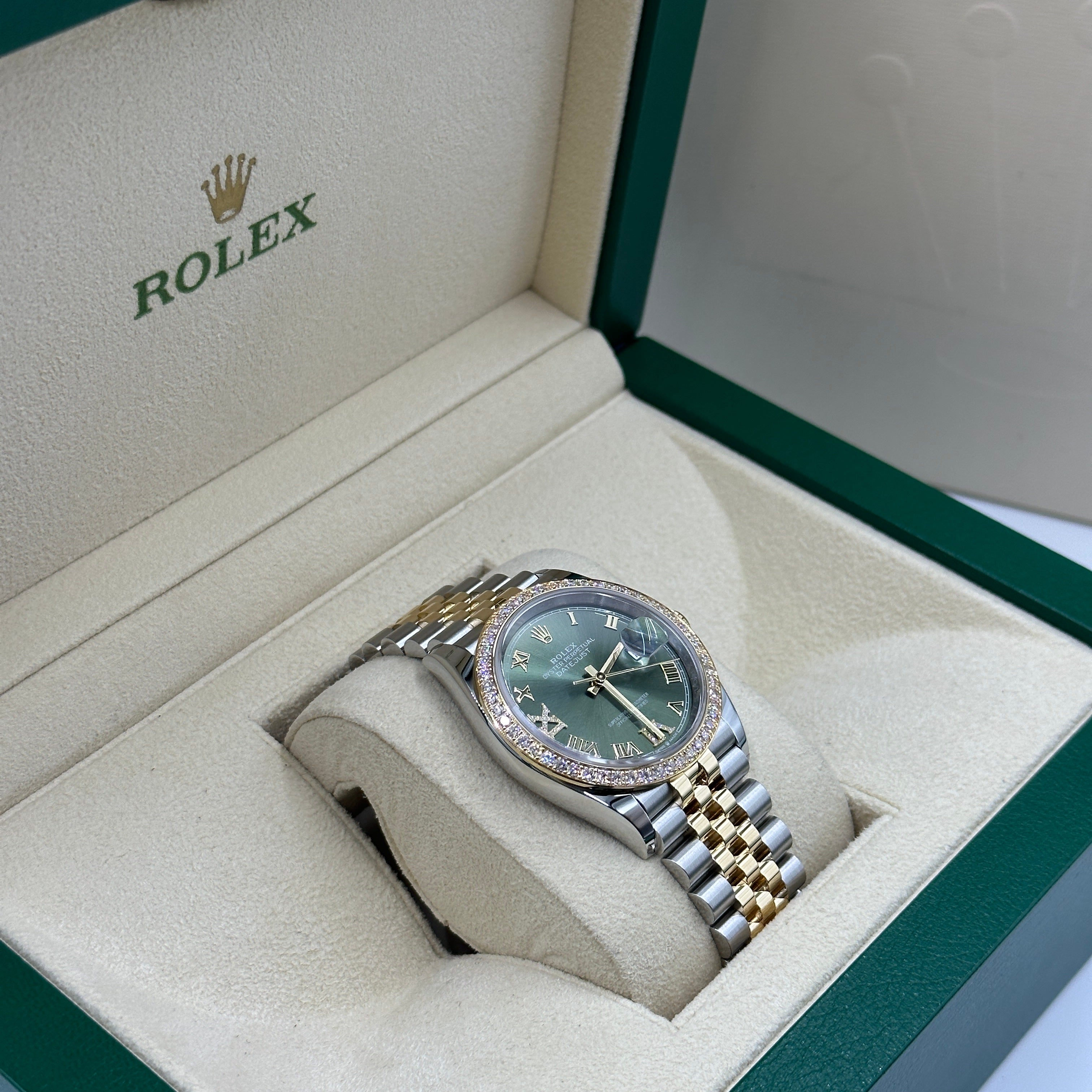 Rolex Datejust 36 126283RBR Green VIIX Jubilee 2024