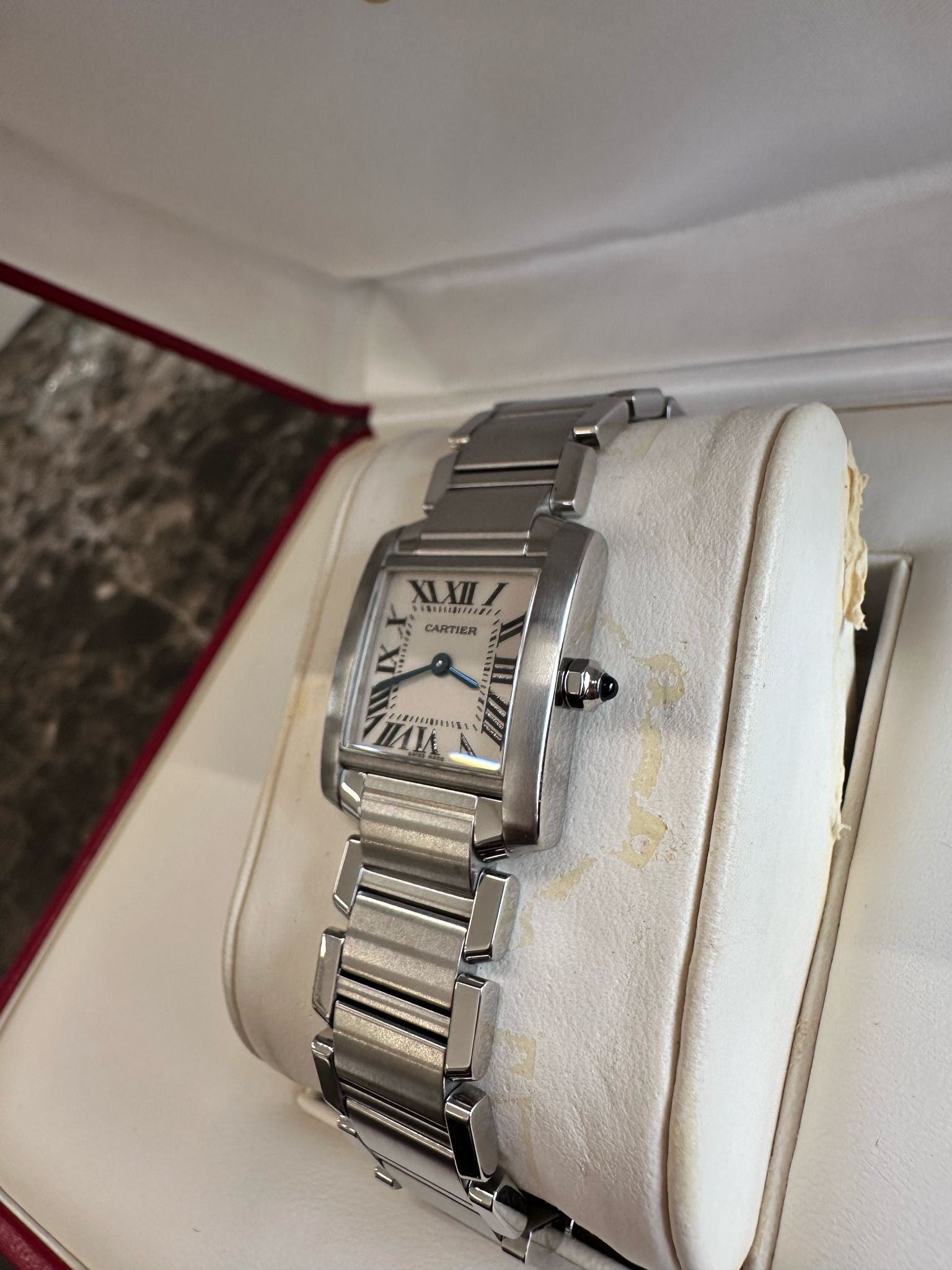 Cartier Tank Francaise 2384 White
