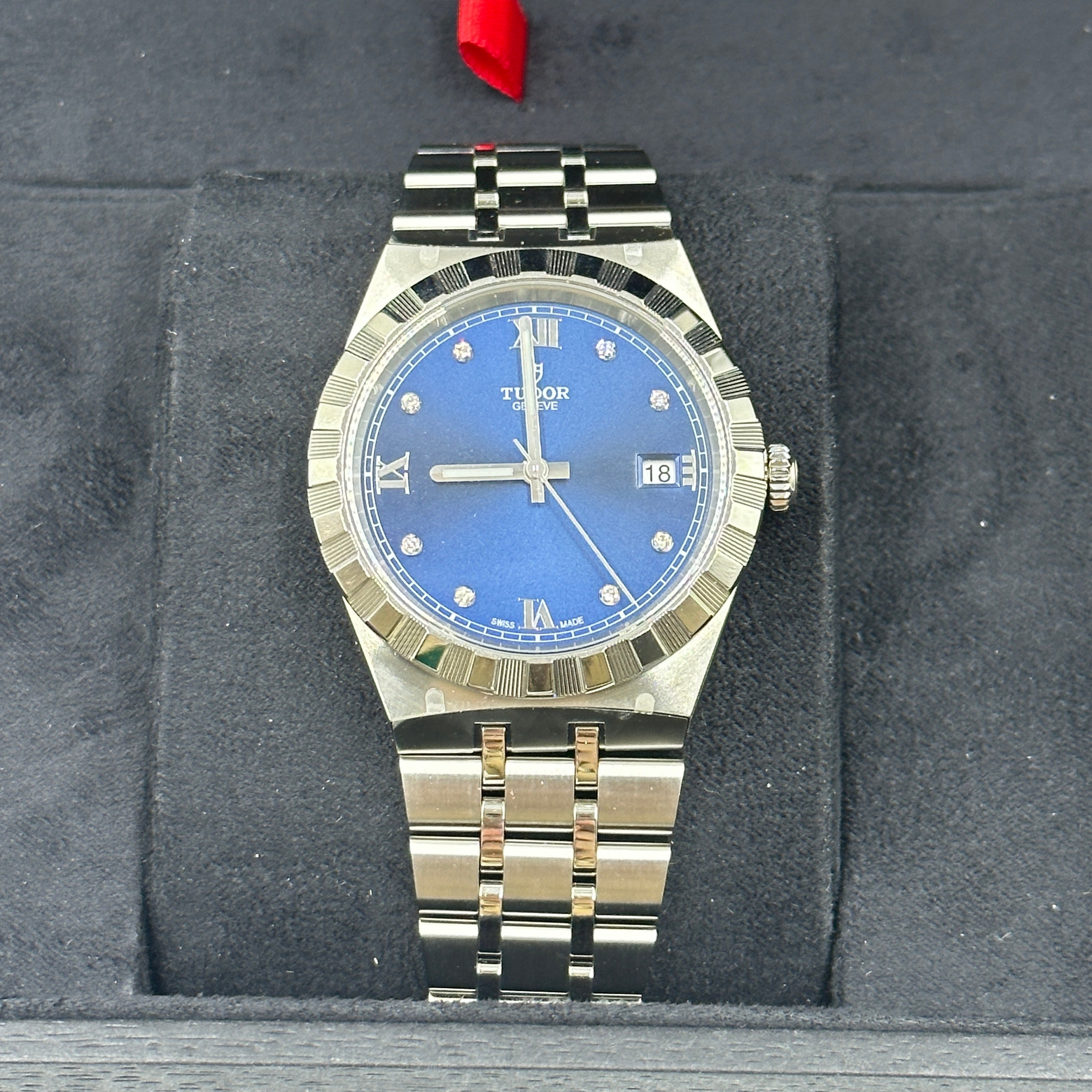 Tudor Tudor Royal 38mm 28500-0006 Blue Diamonds Steel 2024