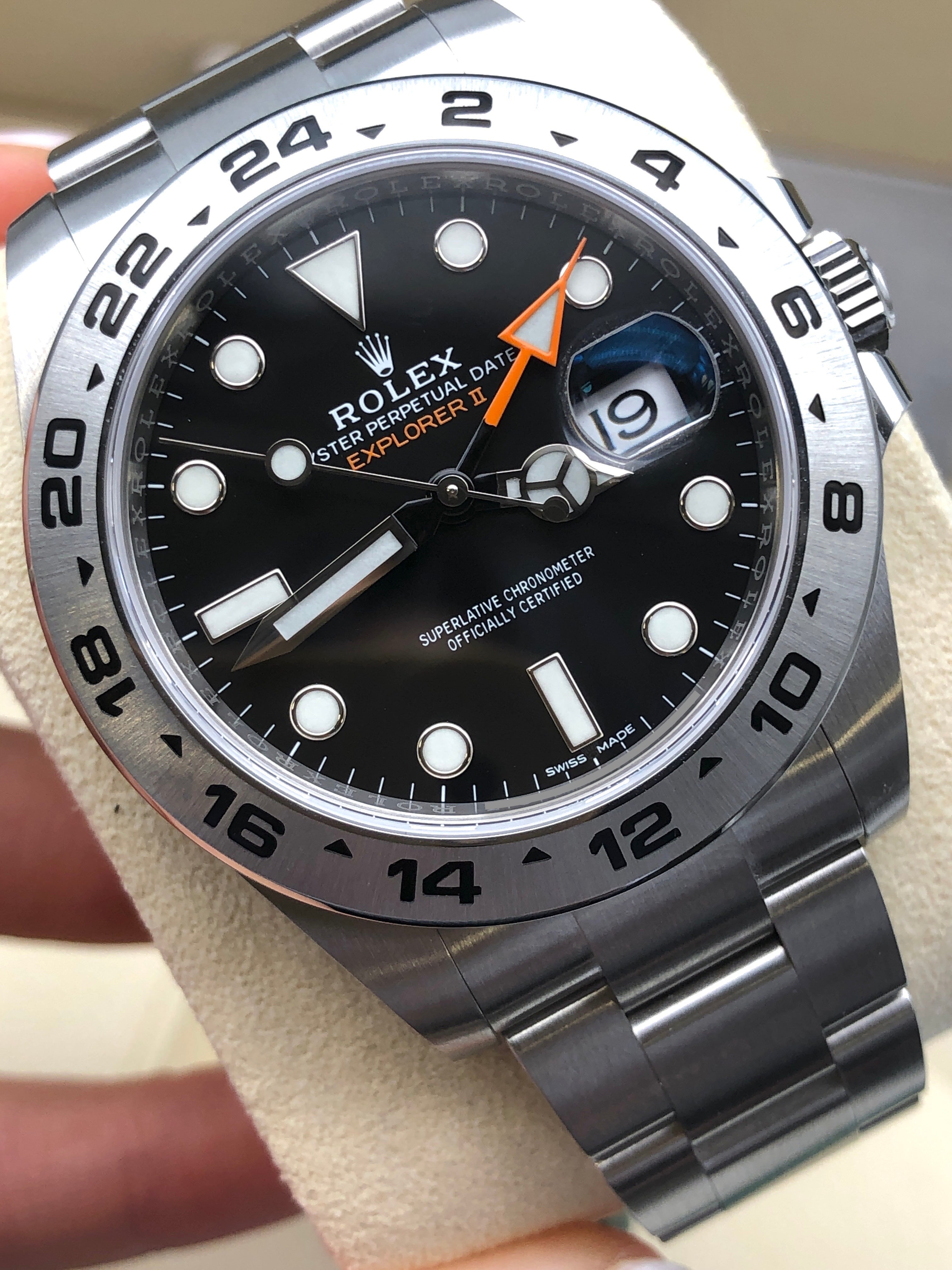 Rolex Explorer II 42mm 216570 Black 2020