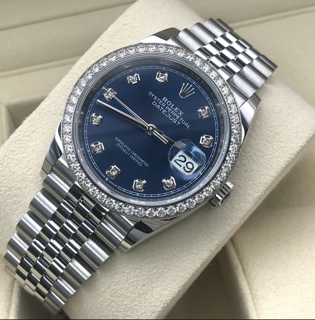 Rolex Datejust 36 126284RBR G Blue Jubilee 2025