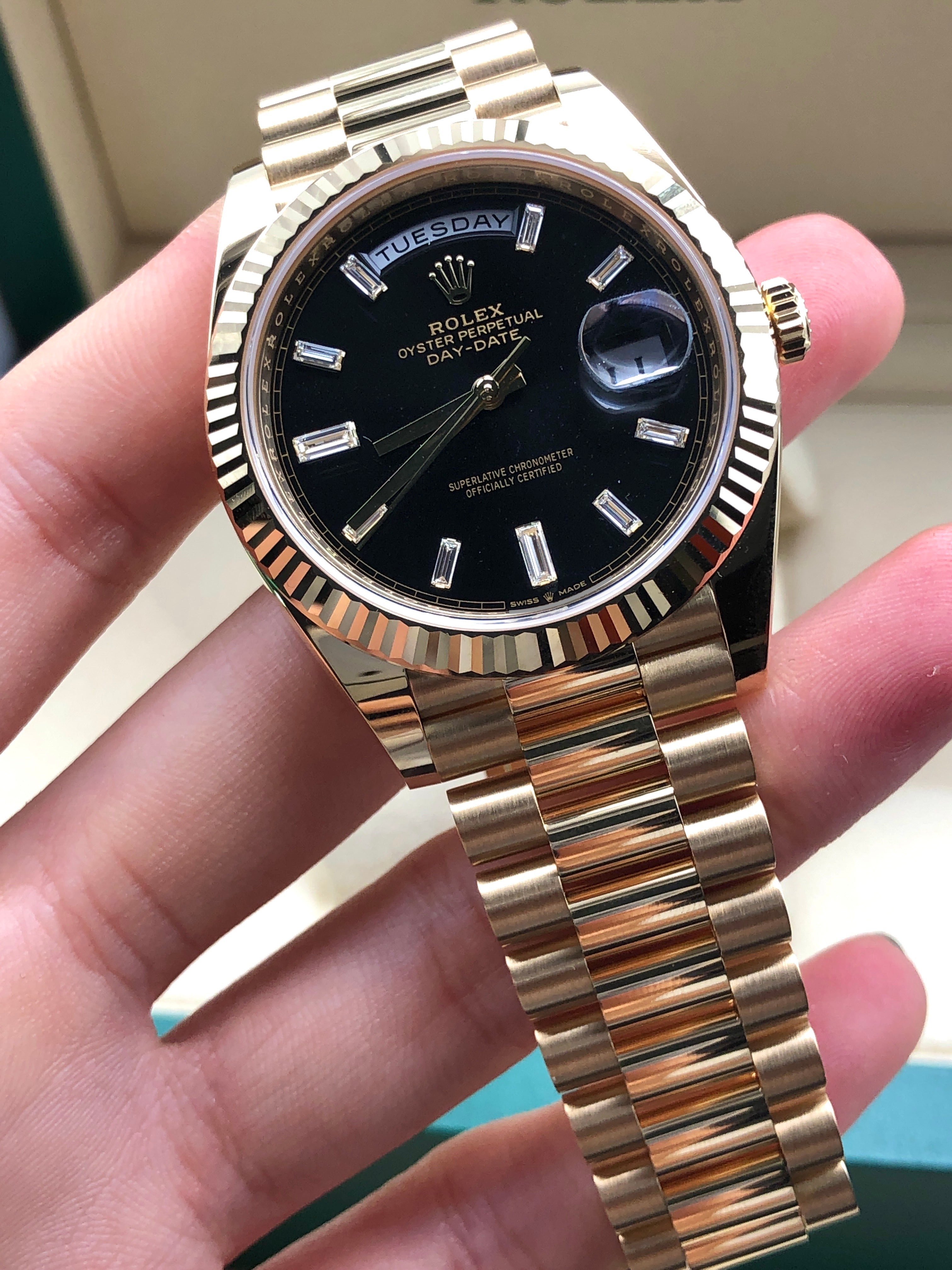 Rolex Day-Date 40 40mm 228238A Black 2025
