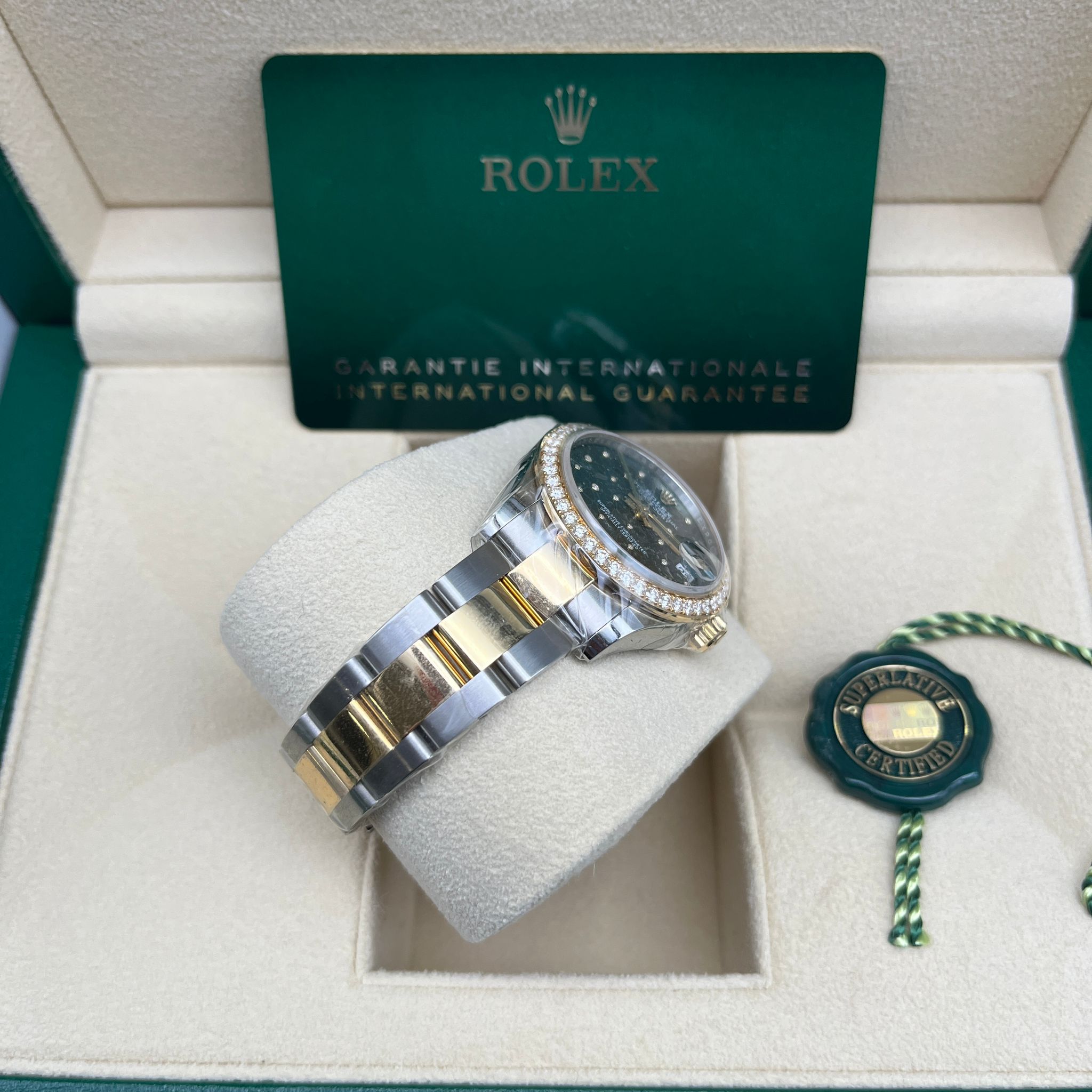Rolex Datejust 31 278383RBR Green Flower Oyster 2023