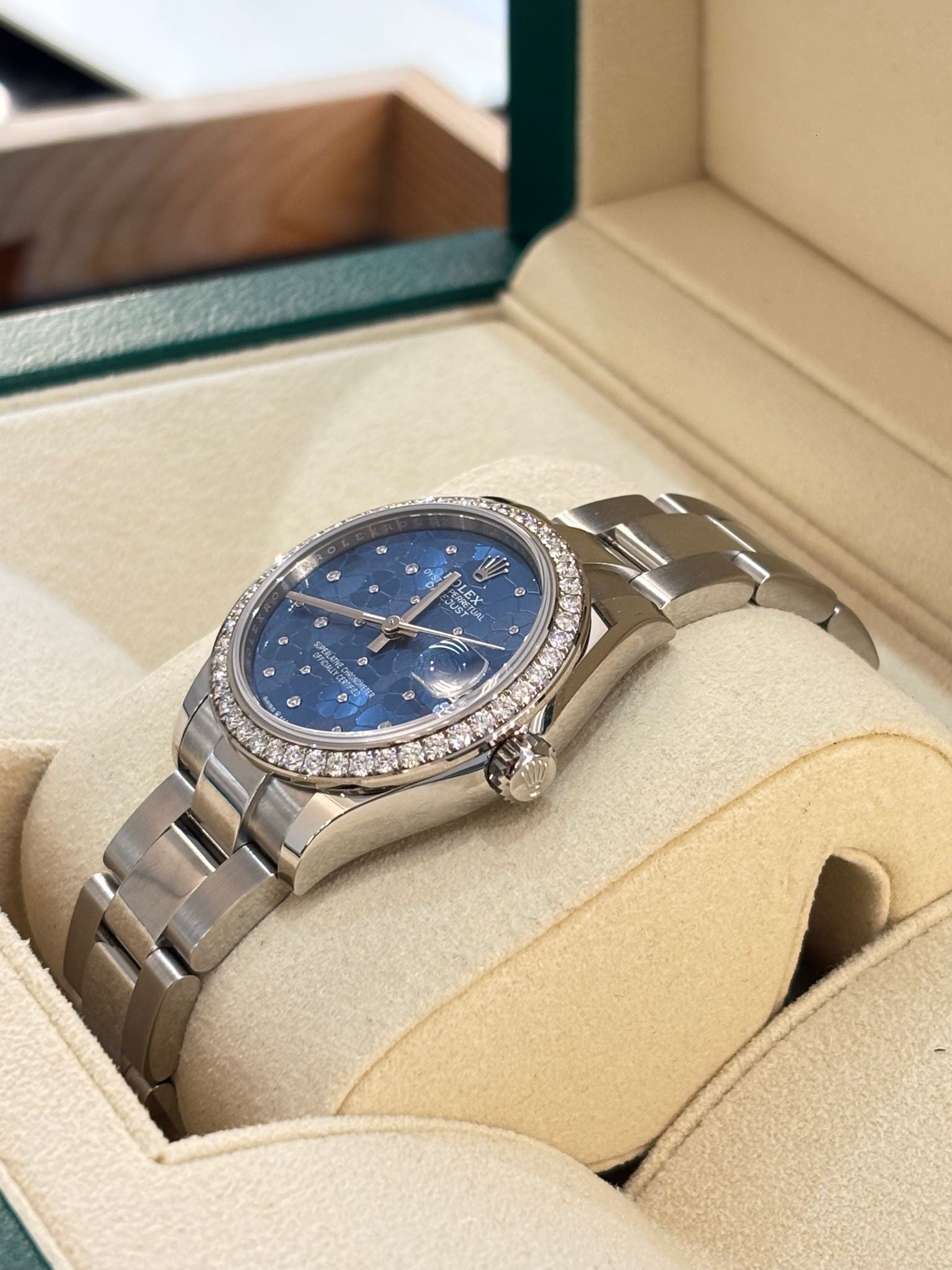 Rolex Datejust 31 278384RBR Blue Flower Oyster 2025