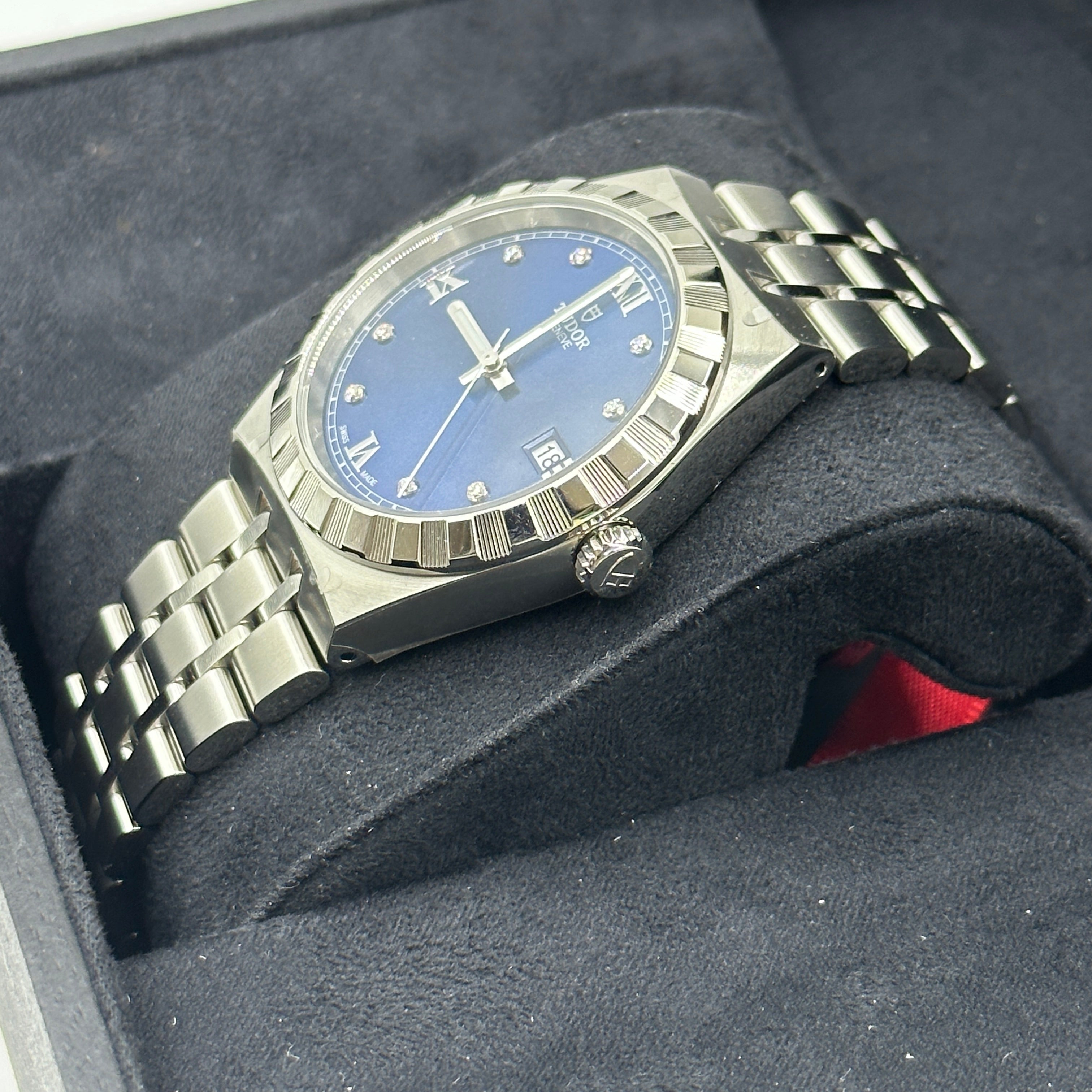 Tudor Tudor Royal 38mm 28500-0006 Blue Diamonds Steel 2024