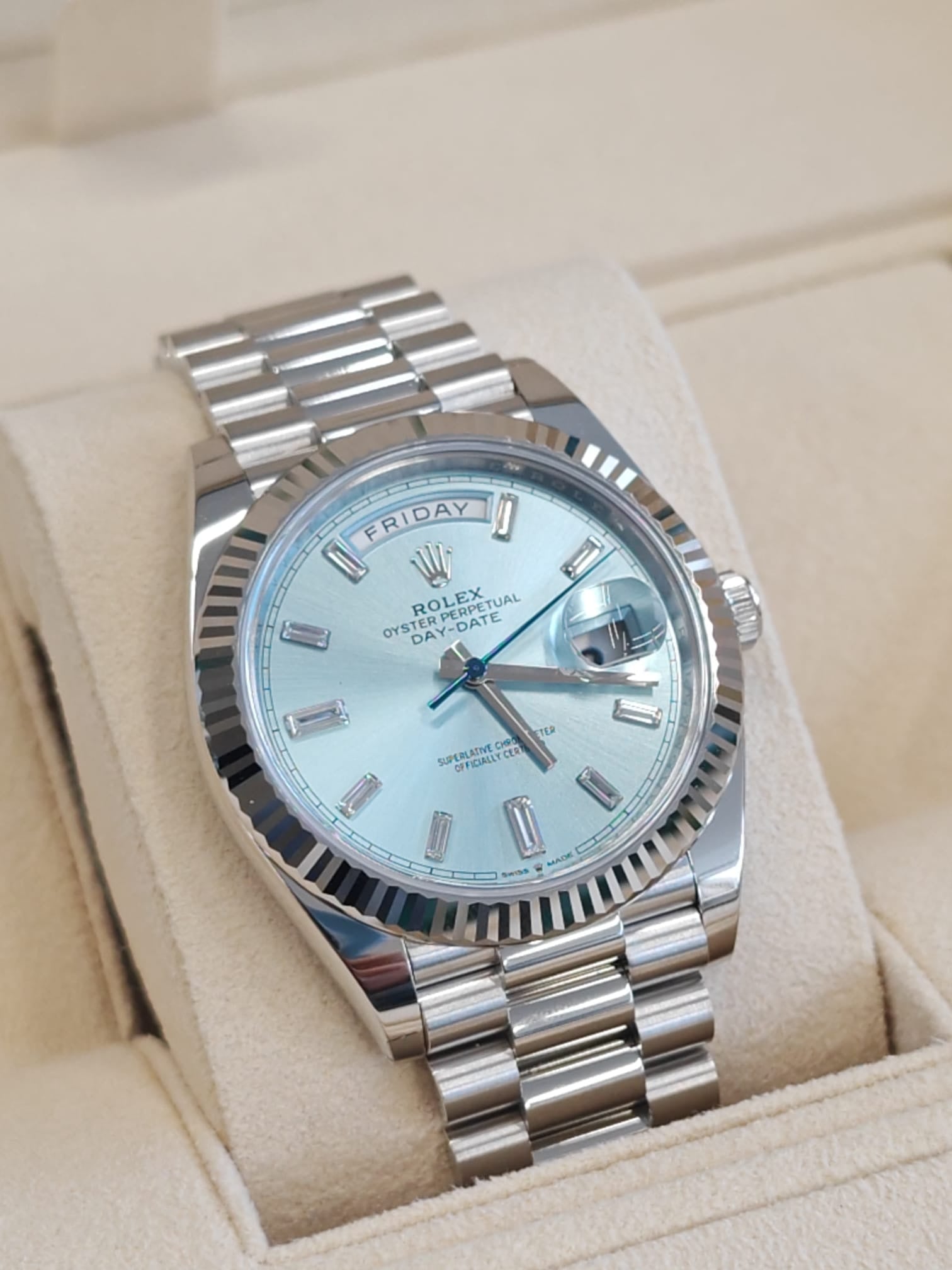 Rolex Day-Date 40 40mm 228236A Ice Blue 2025