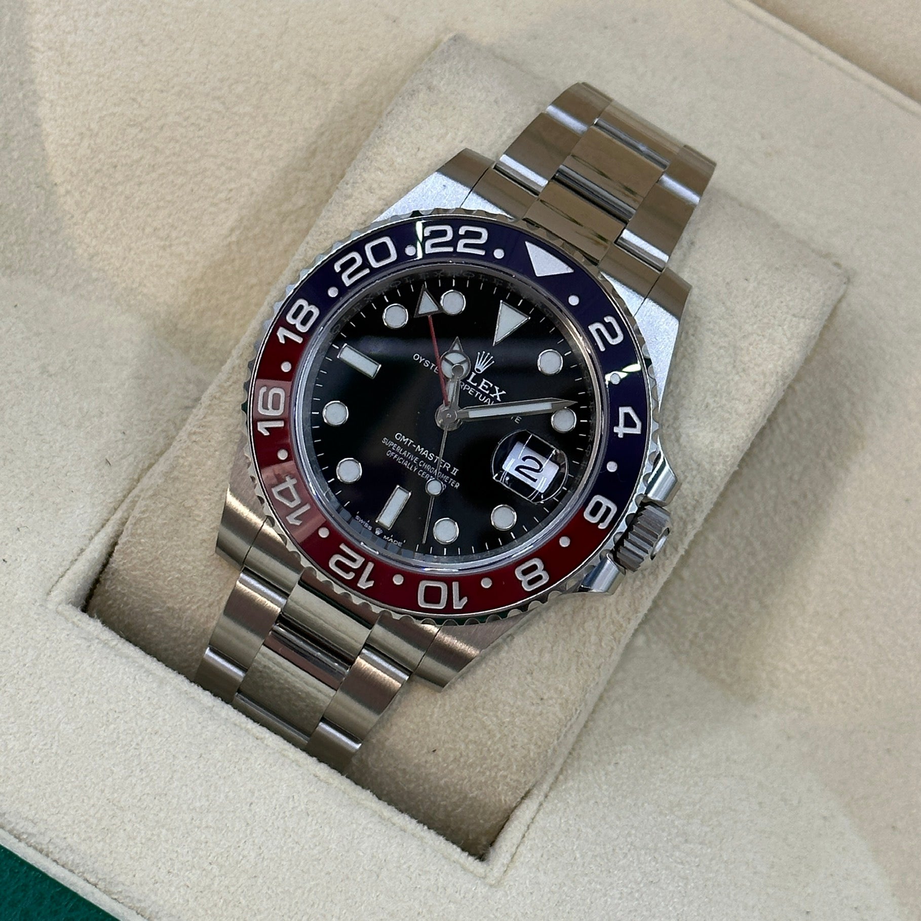 Rolex GMT-Master II 40mm 126710Blro Oyster 2025