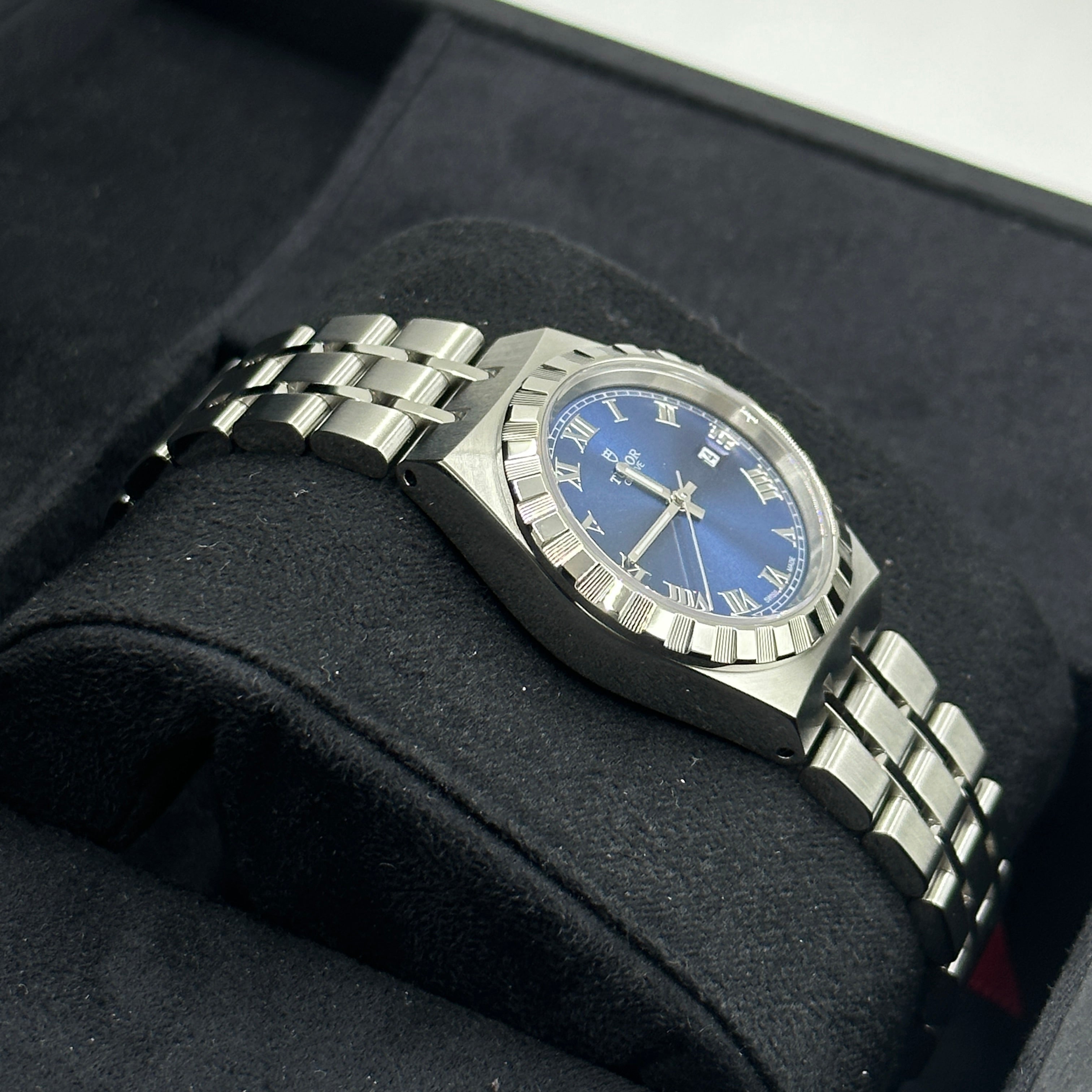 Tudor Tudor Royal 28mm 28300-0006 Blue Roman Steel 2024