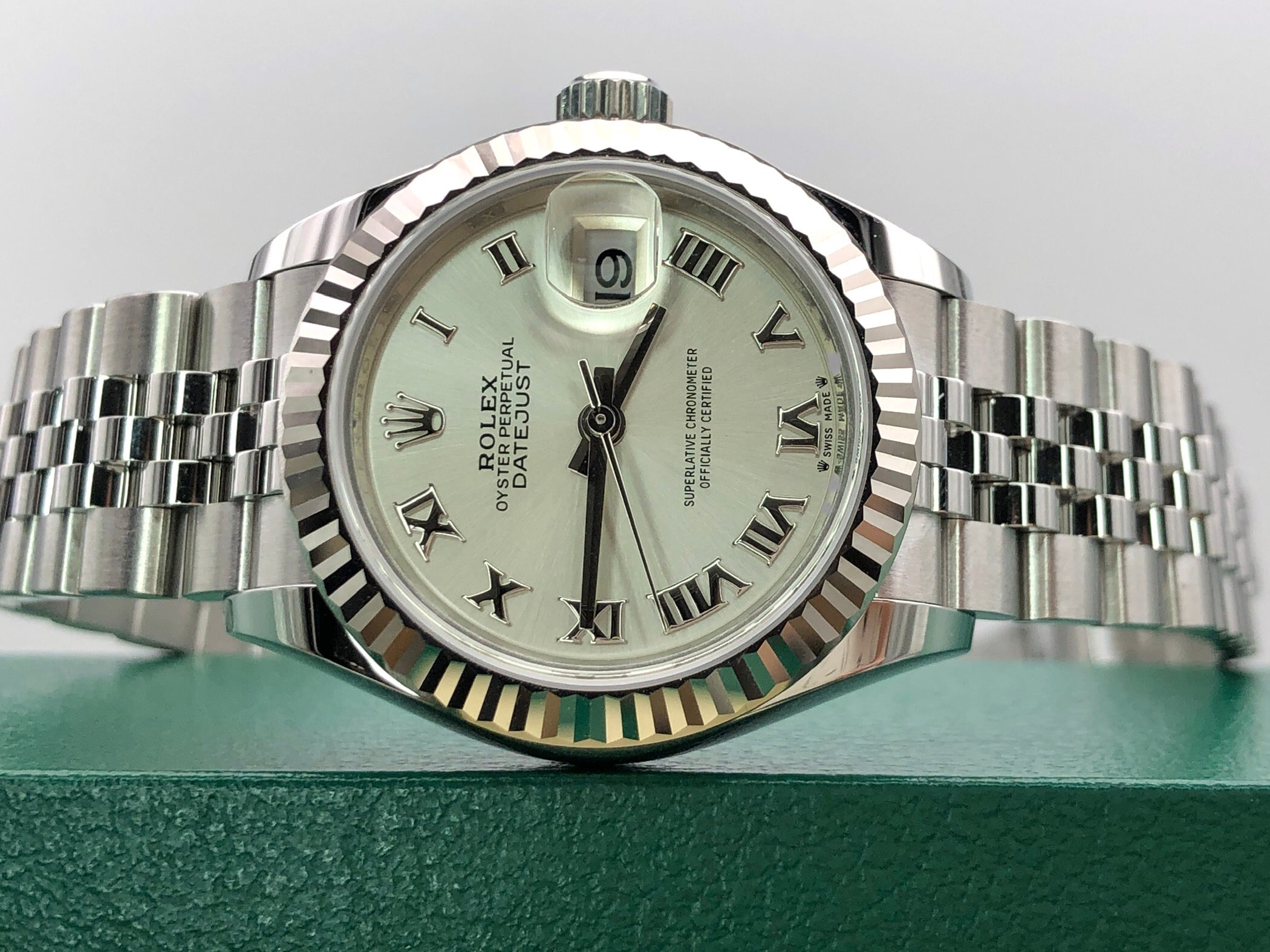 Rolex Lady-Datejust 279174 Silver Roman Jubilee 2025