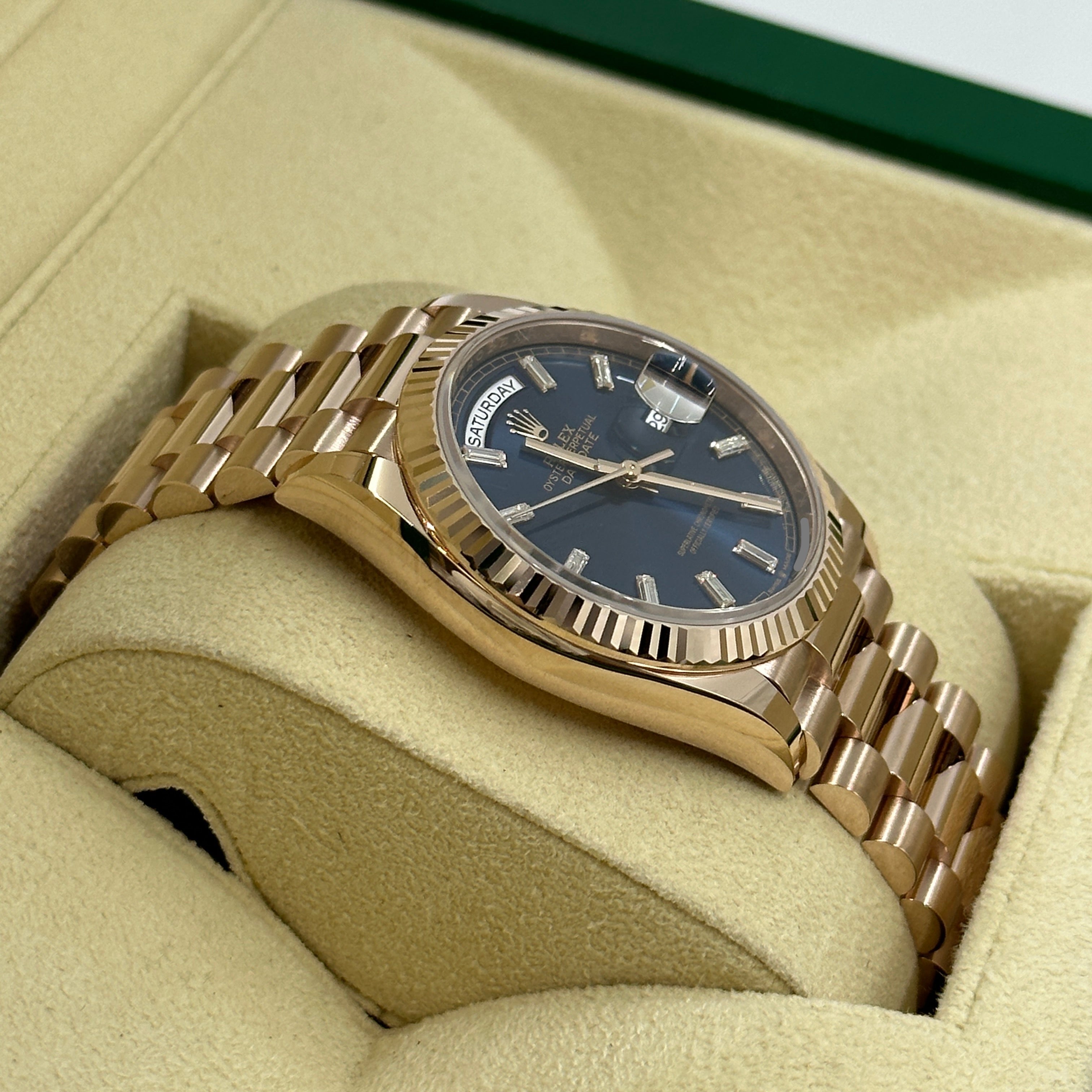 Rolex Day-Date 36 36mm 128235A Blue 2024