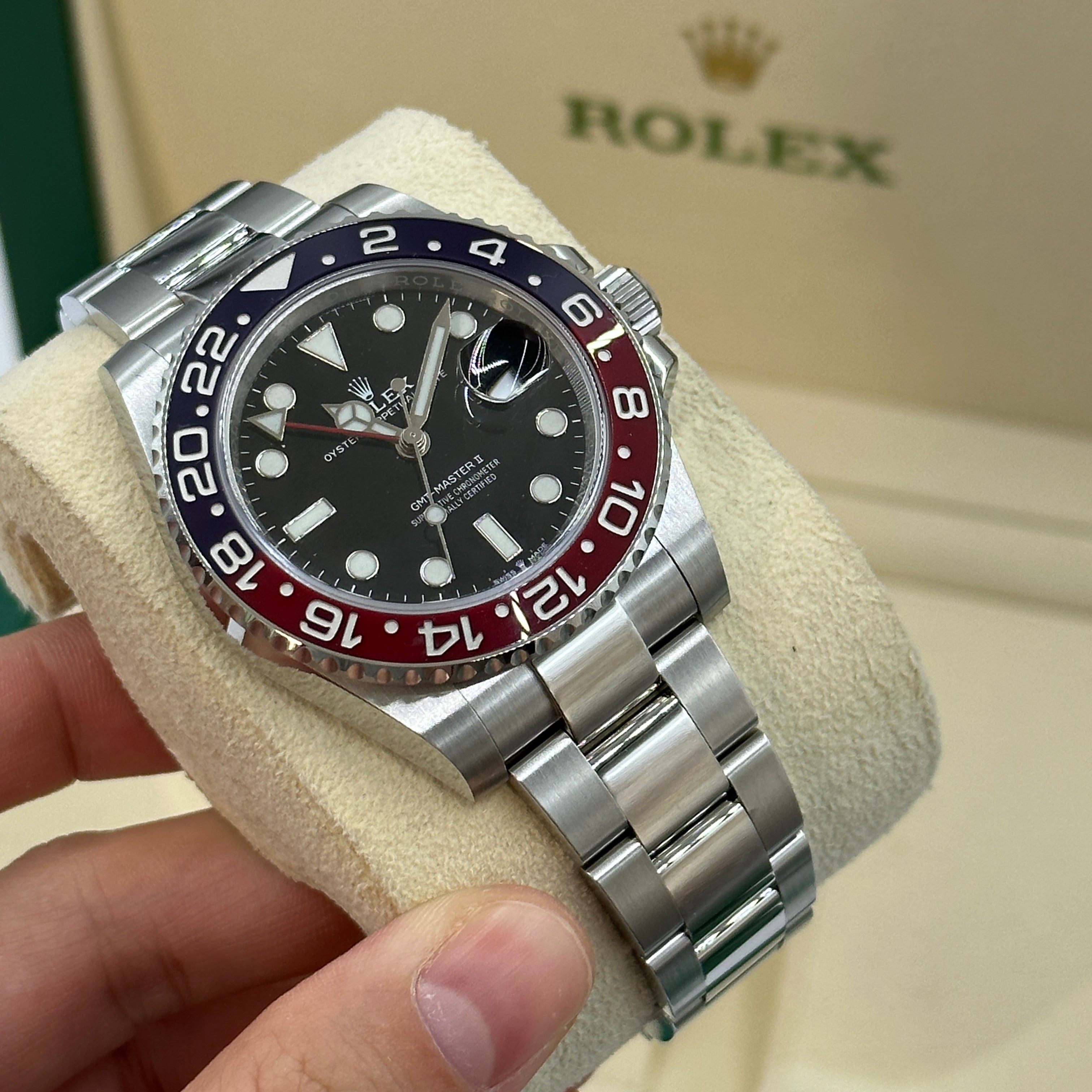 Rolex GMT-Master II 40mm 126710Blro Oyster 2025