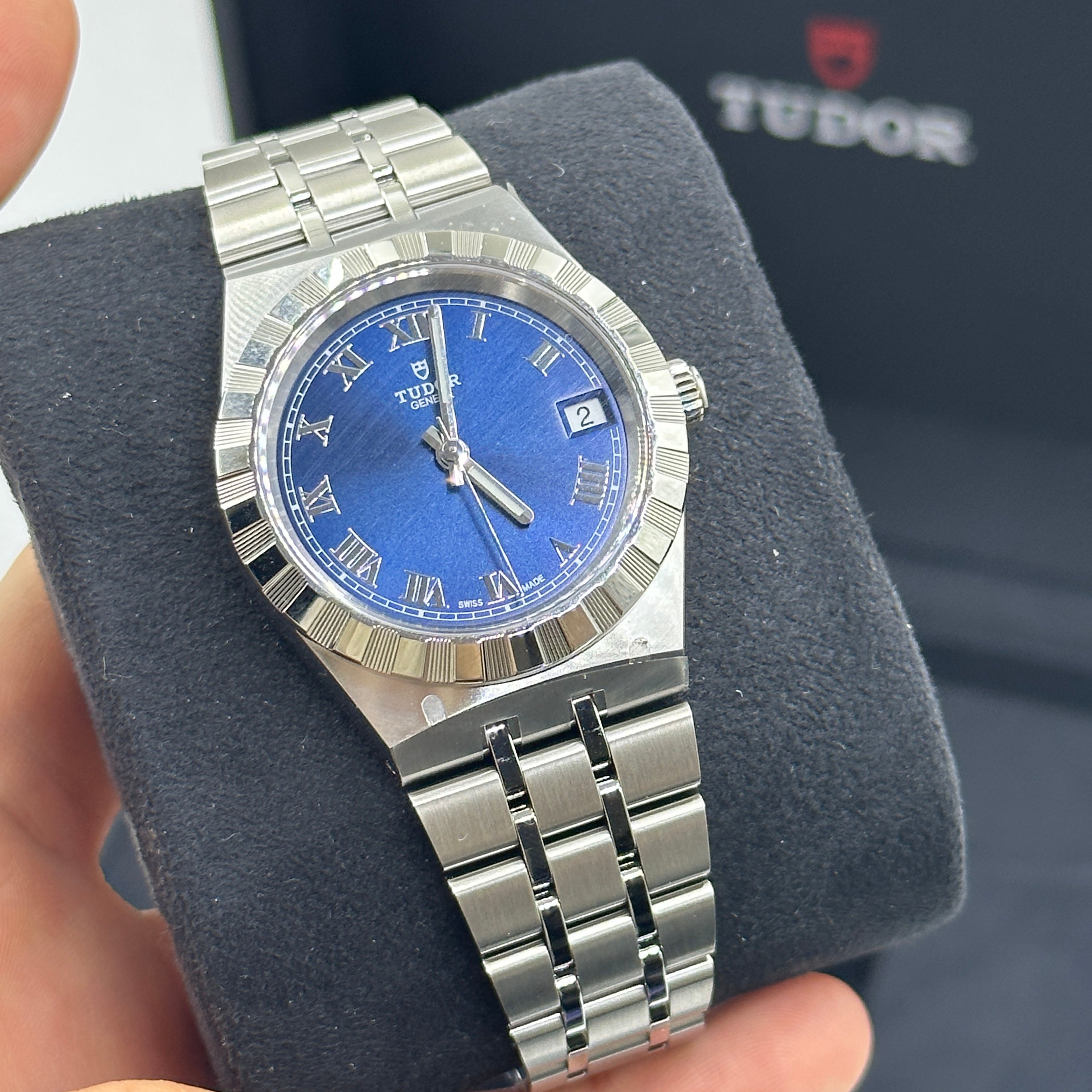 Tudor Tudor Royal 34mm 28400-0006 Blue Roman Steel 2023