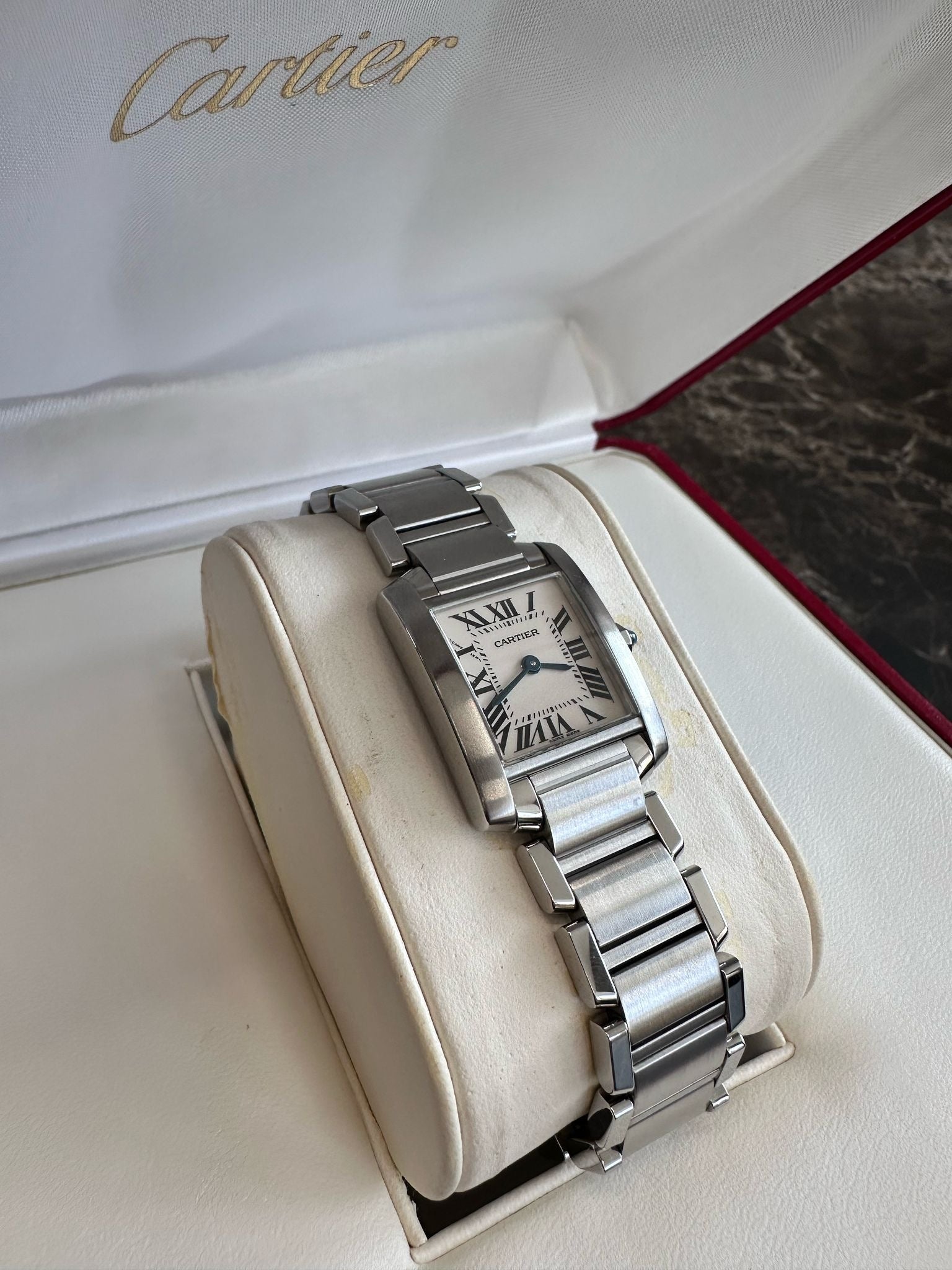 Cartier Tank Francaise 2384 White
