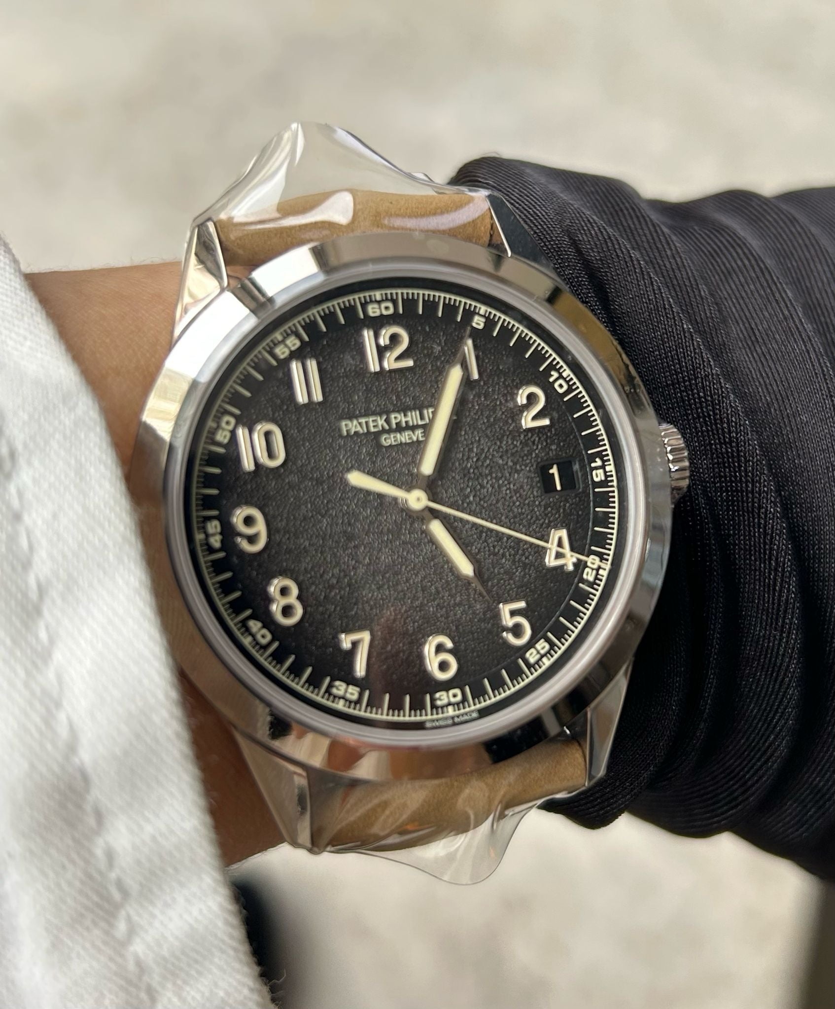 Patek Philippe Calatrava 5226G‑001 White‑Gold 40 mm Textured Dial