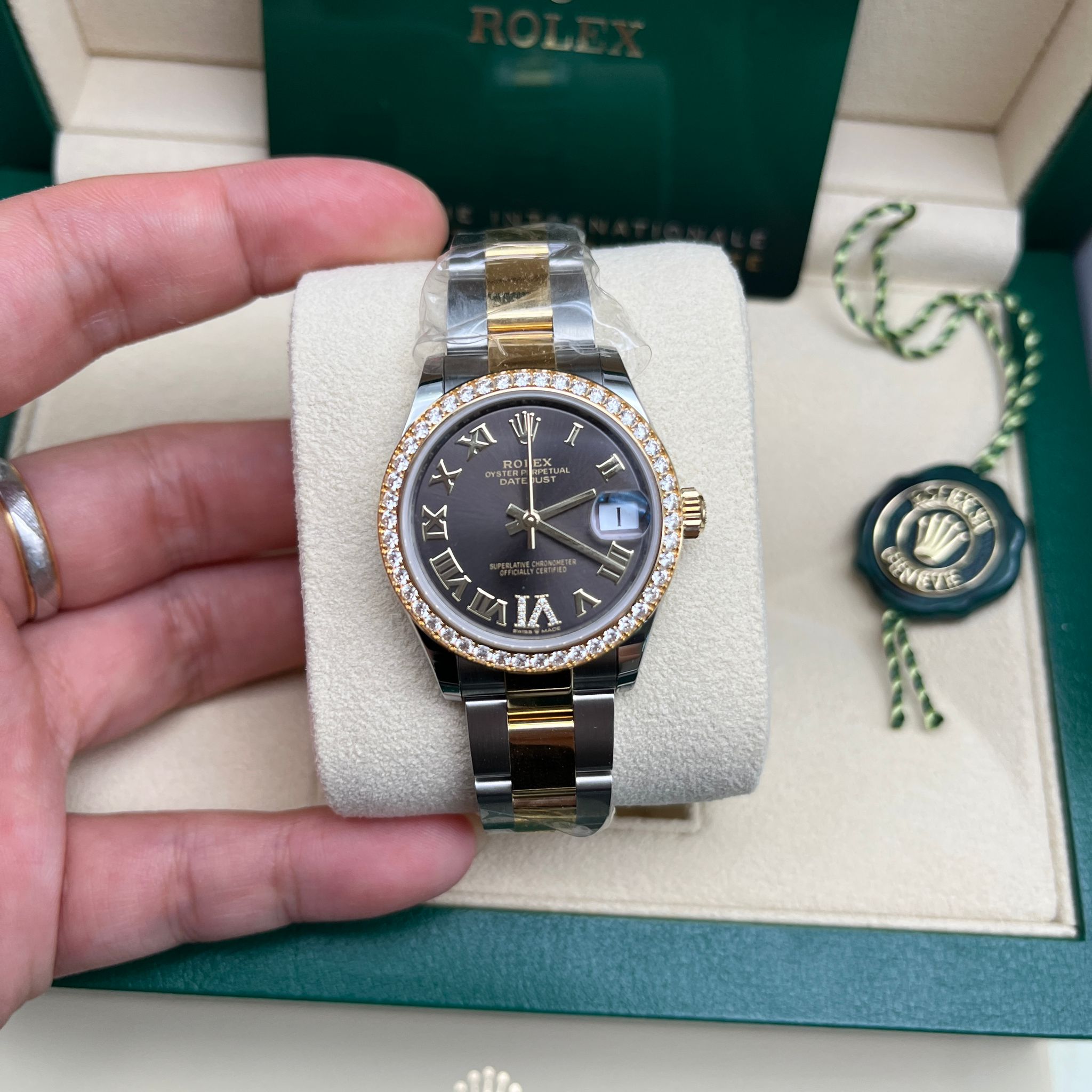Rolex Datejust 31 278383RBR Grey VI Roman Oyster 2025