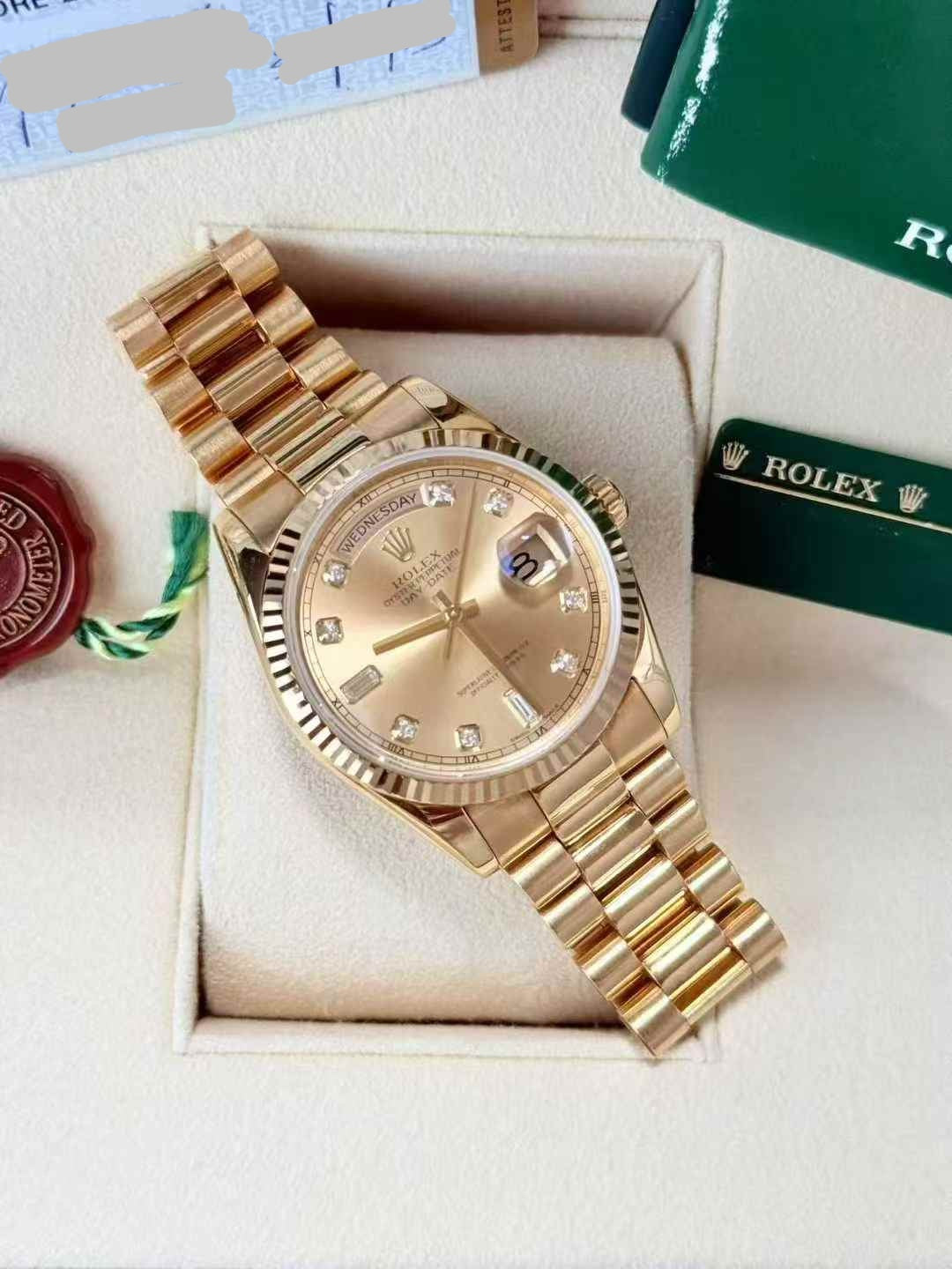 ROLEX 118238 champ diamond jubilee 22links