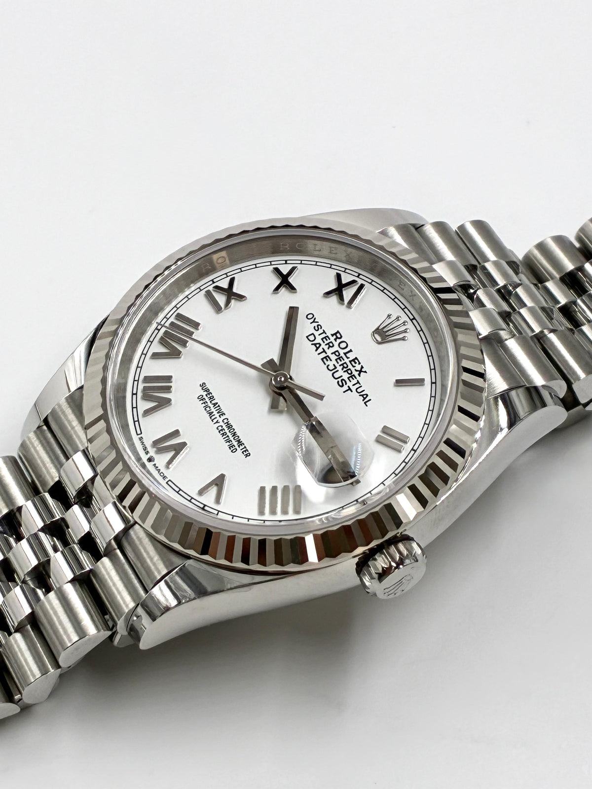 Rolex Datejust 36 126234 White Roman Jubilee 2026