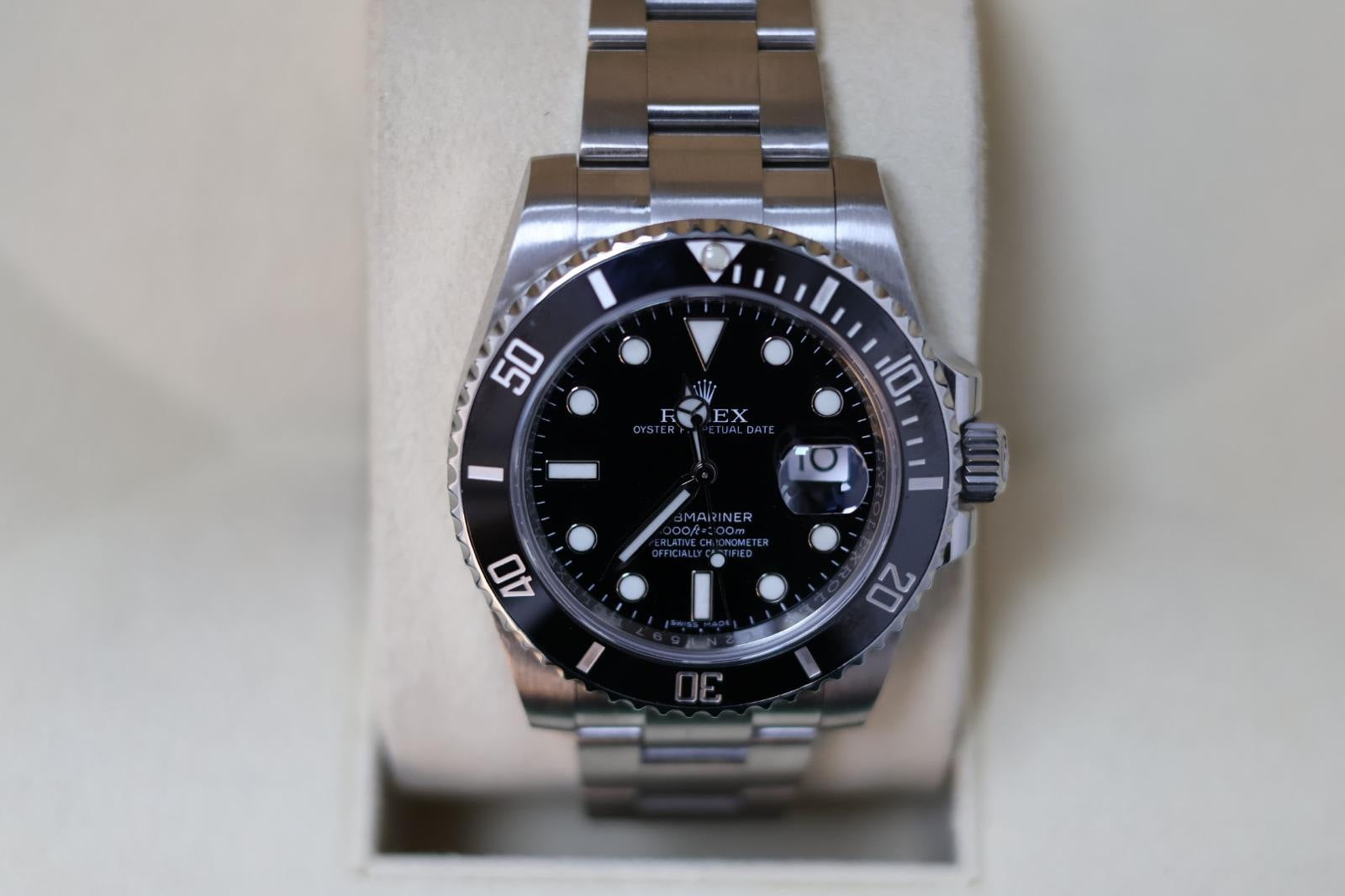 Rolex Submariner Date 116610ln Black