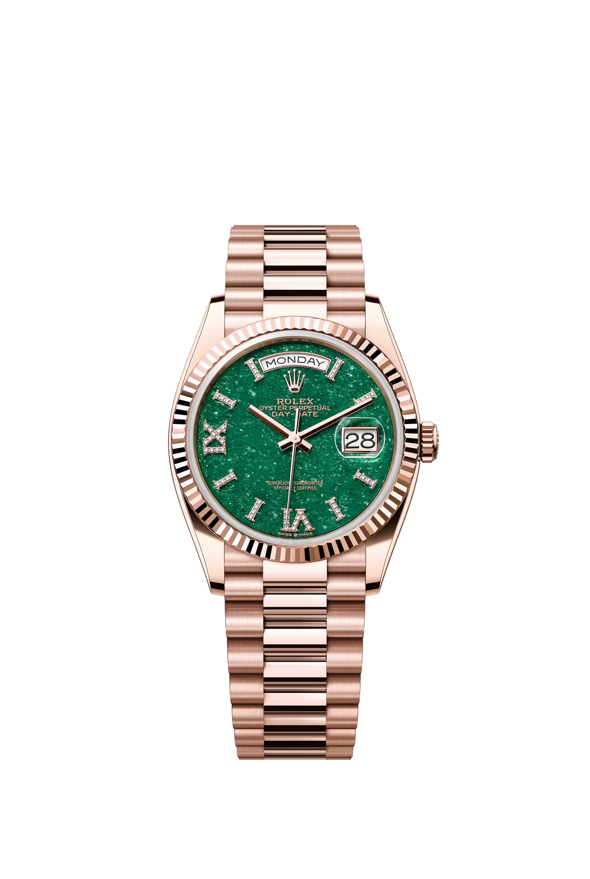 Rolex Day-Date 36 128235 Green Aventurine