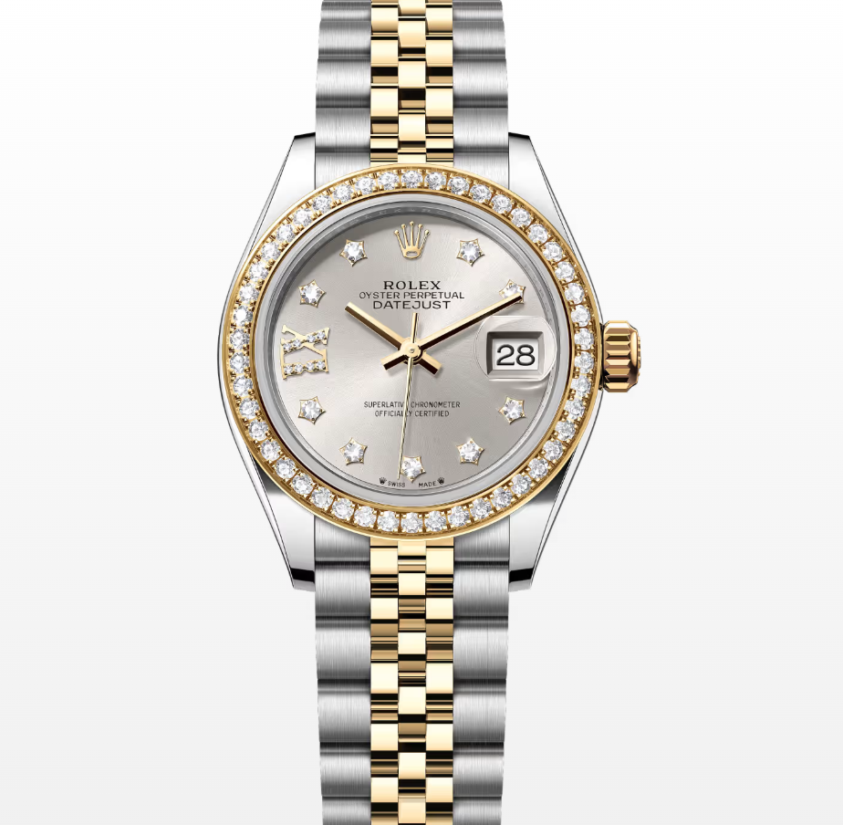 Rolex Lady-Datejust 28 m279383RBR-0003 Silver Roman Jubilee 2025