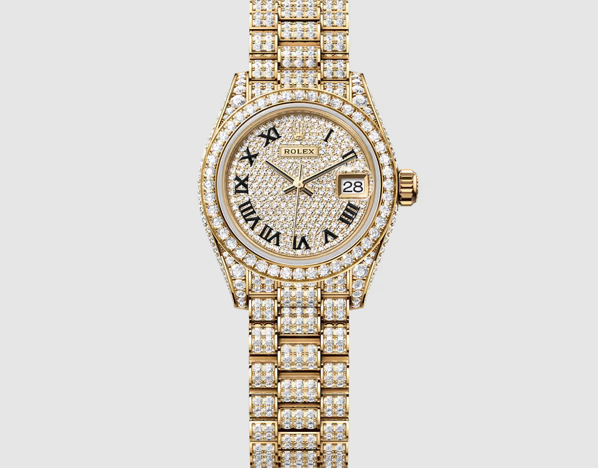 Rolex Lady-Datejust m279458RBR-0001 PAVED BRIL BLACK 2025