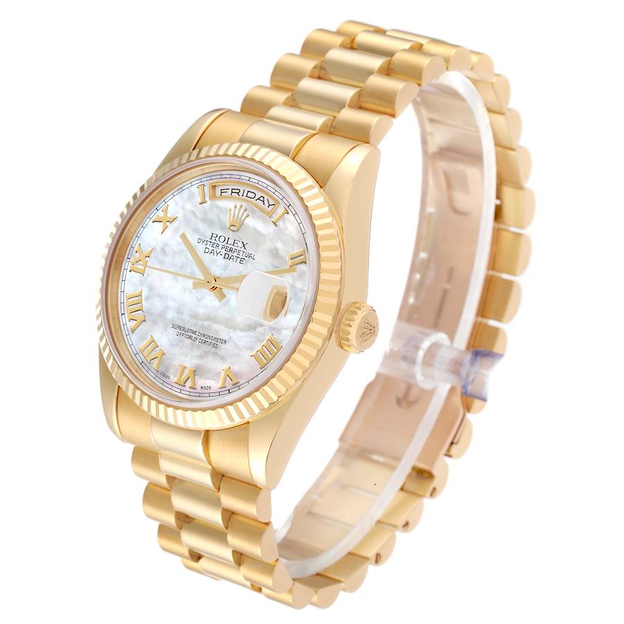 Rolex Day-Date "President" 118238 White 2009 Full Set