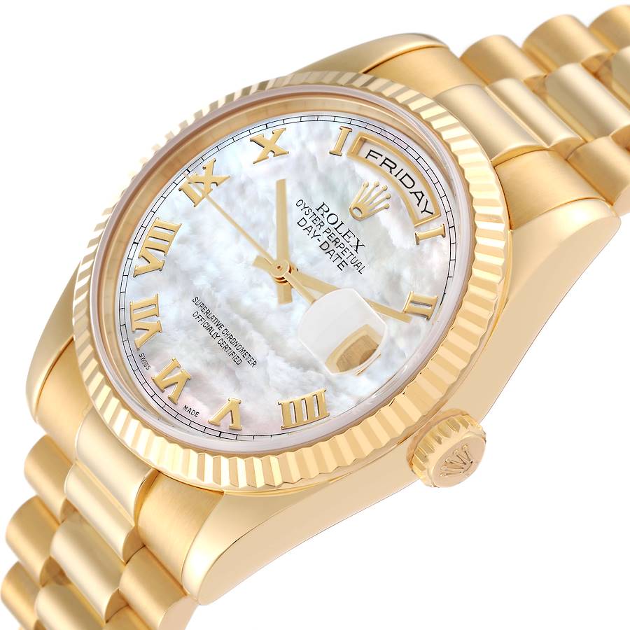 Rolex Day-Date "President" 118238 White 2009 Full Set