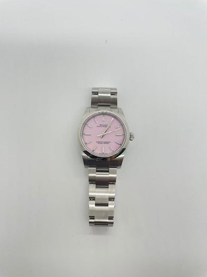 Rolex Oyster Perpetual 34 124200 Candy Pink Index 2025