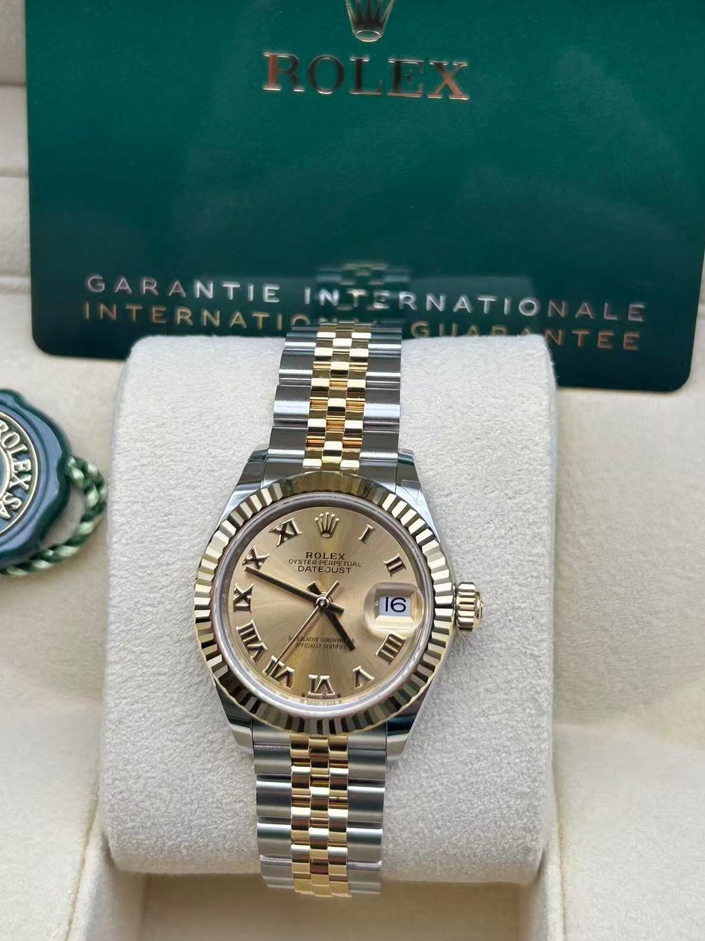 Rolex Lady-Datejust 279173 Champagne Roman Jubilee