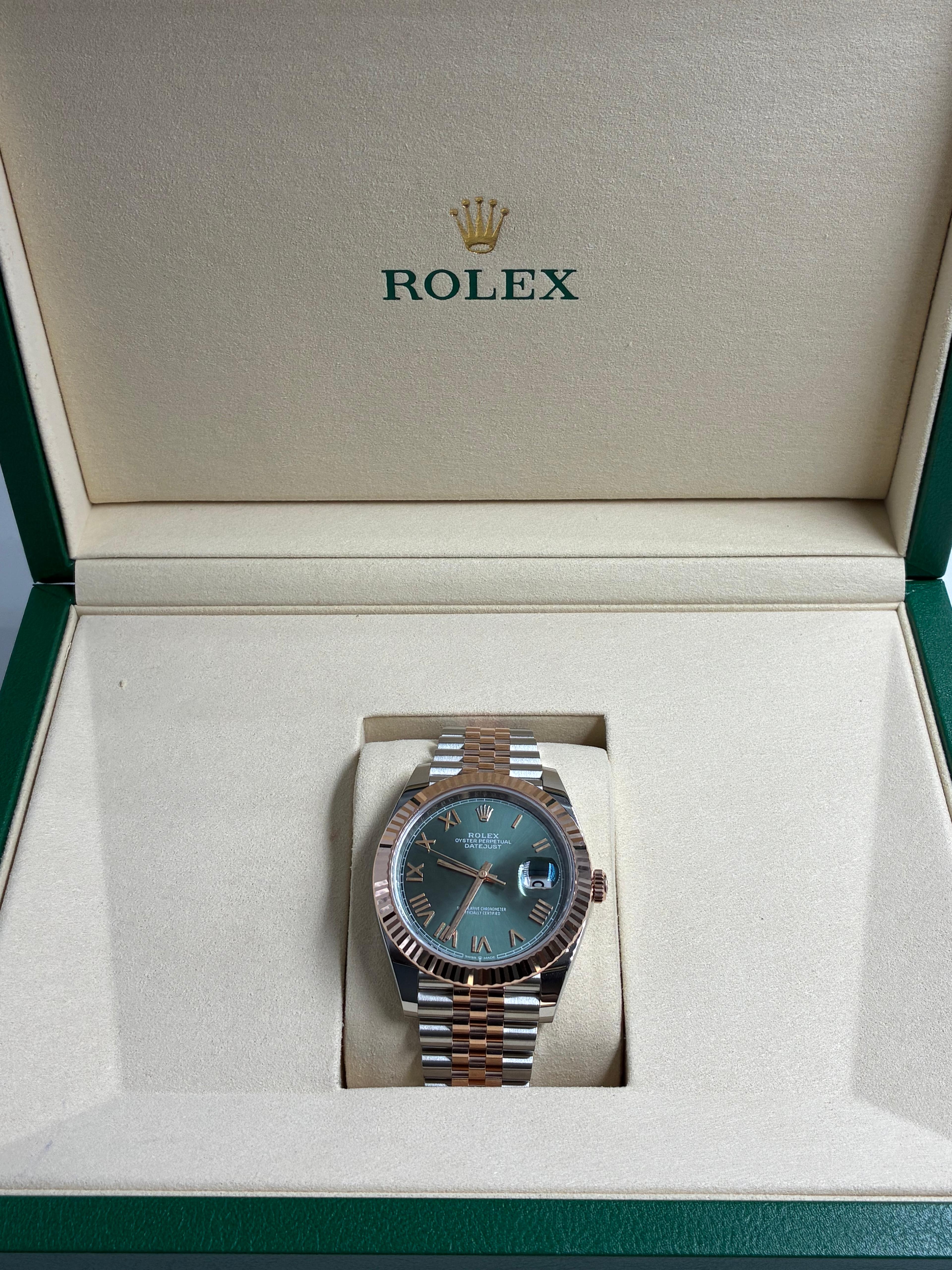 Rolex Datejust 41 126331 Green Roman Jub 2026