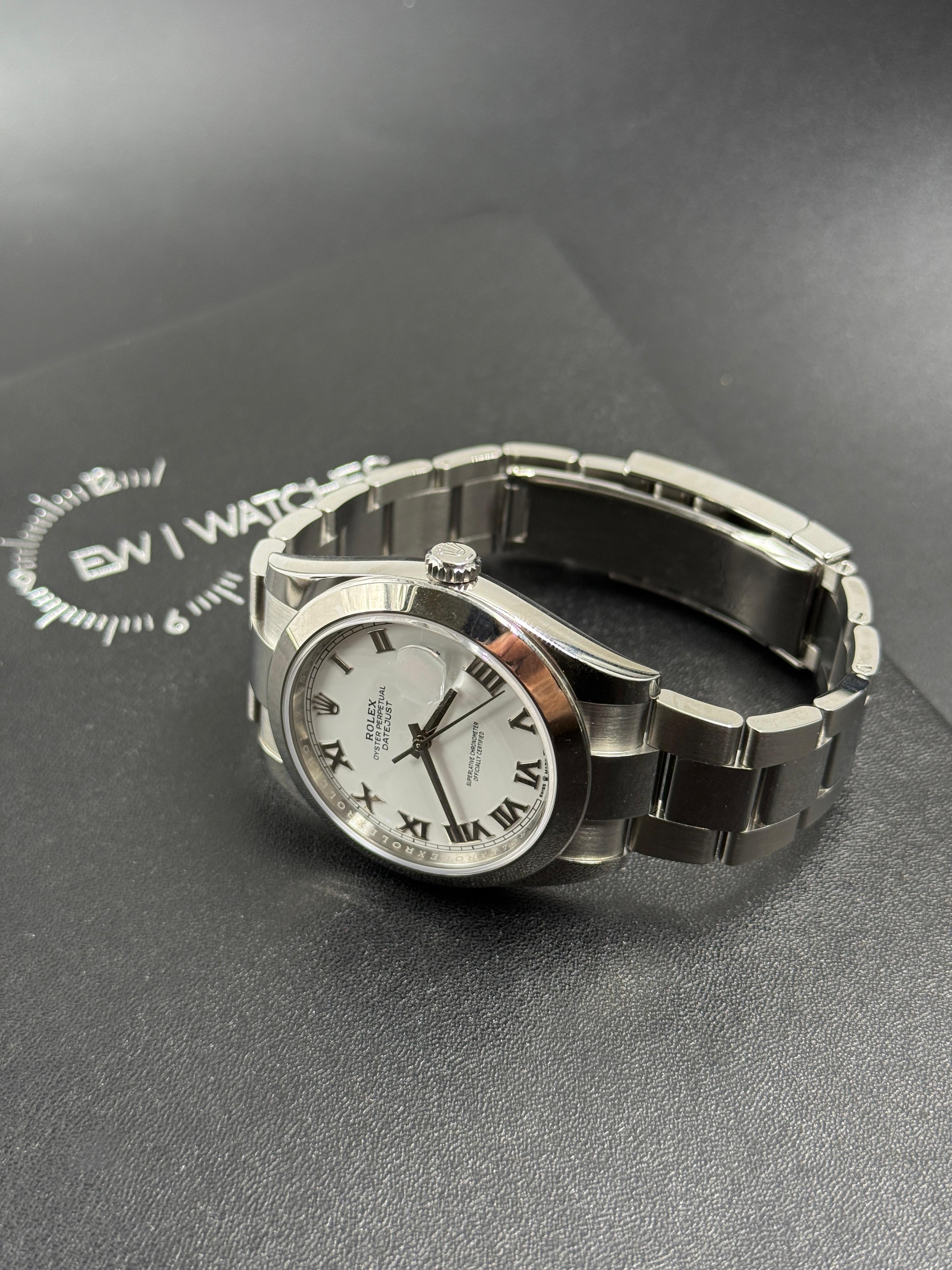 Rolex Datejust 41 126300 White Roman Oyster 2024