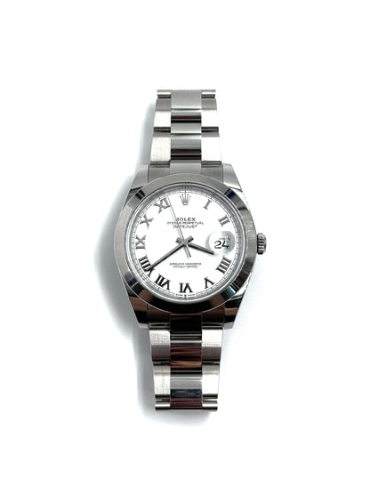 Rolex Datejust 41 126300 White Roman Oyster 2024