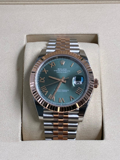 Rolex Datejust 41 126331 Green Roman Jub 2026