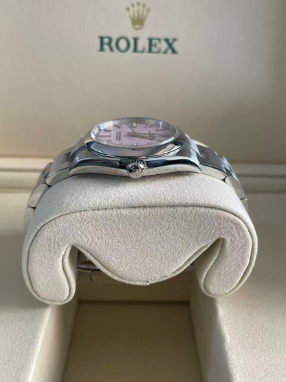 Rolex Oyster Perpetual 34 124200 Candy Pink Index 2025