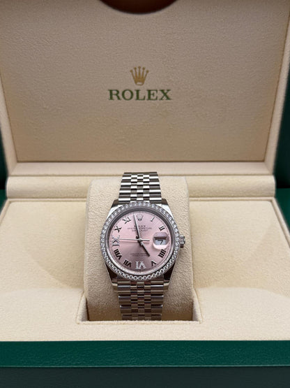 Rolex Datejust 36 126284 Pink VIIX Jubilee 2024